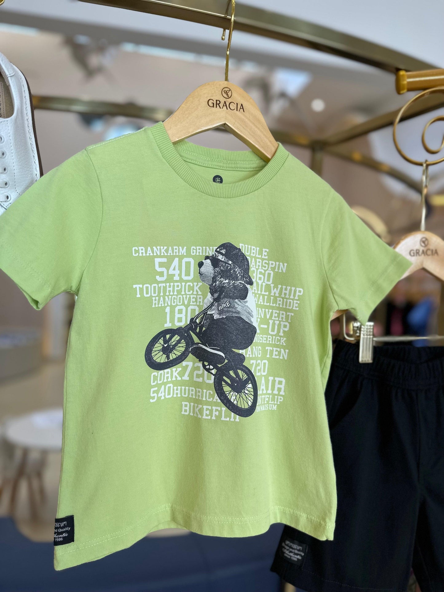 Conjunto Camiseta 100% Alg. e Bermuda de Sarja 1+1 - Gracia