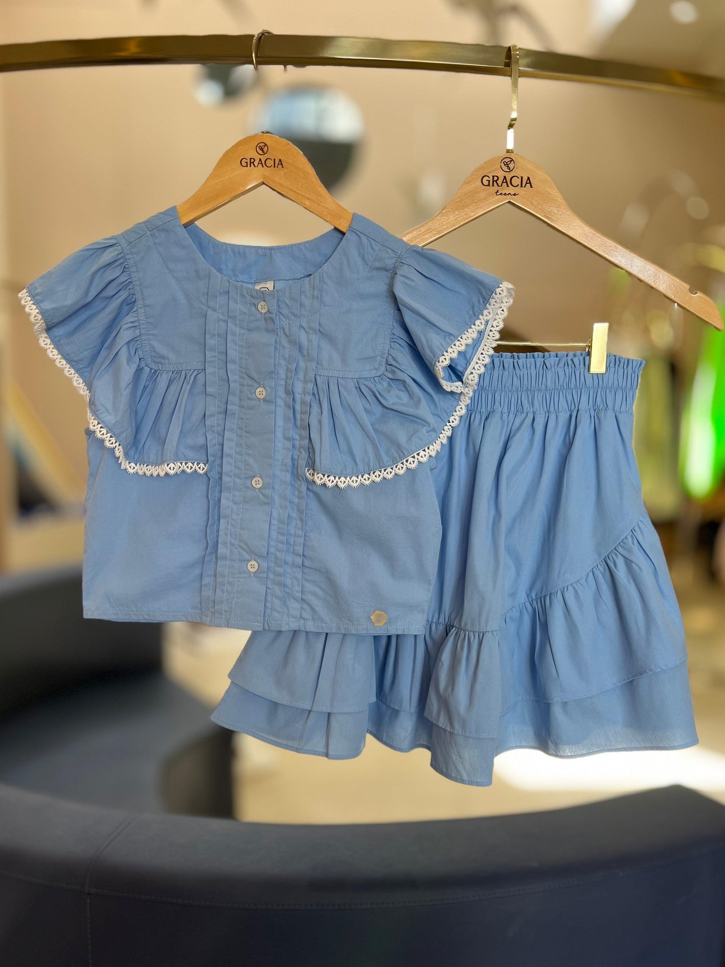 Blusa com babados Two In - Gracia