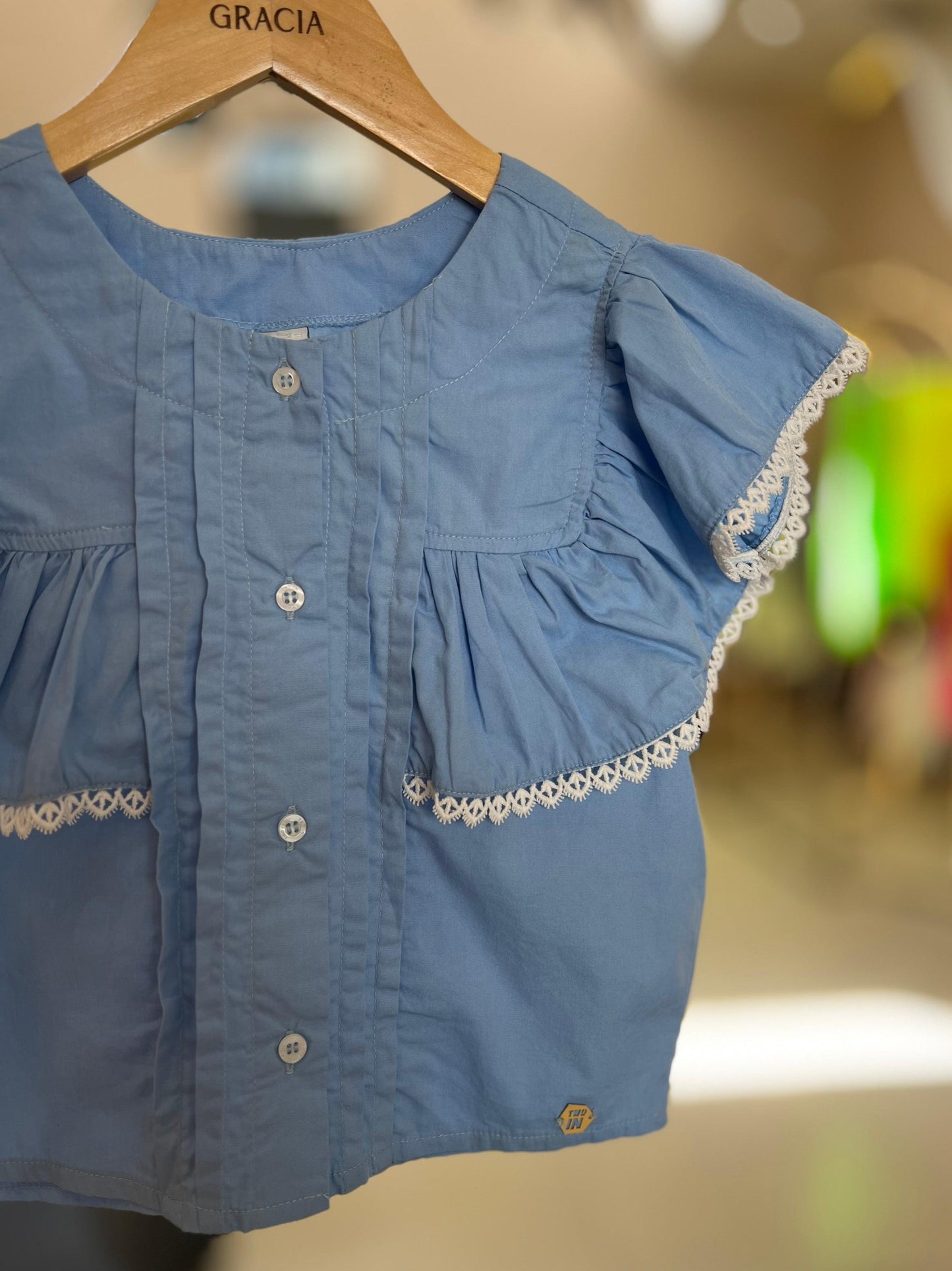 Blusa com babados Two In - Gracia