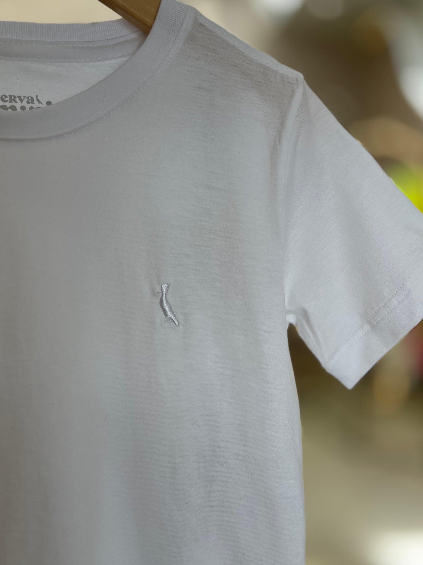 Camiseta Pima Branco Reserva Mini - Gracia