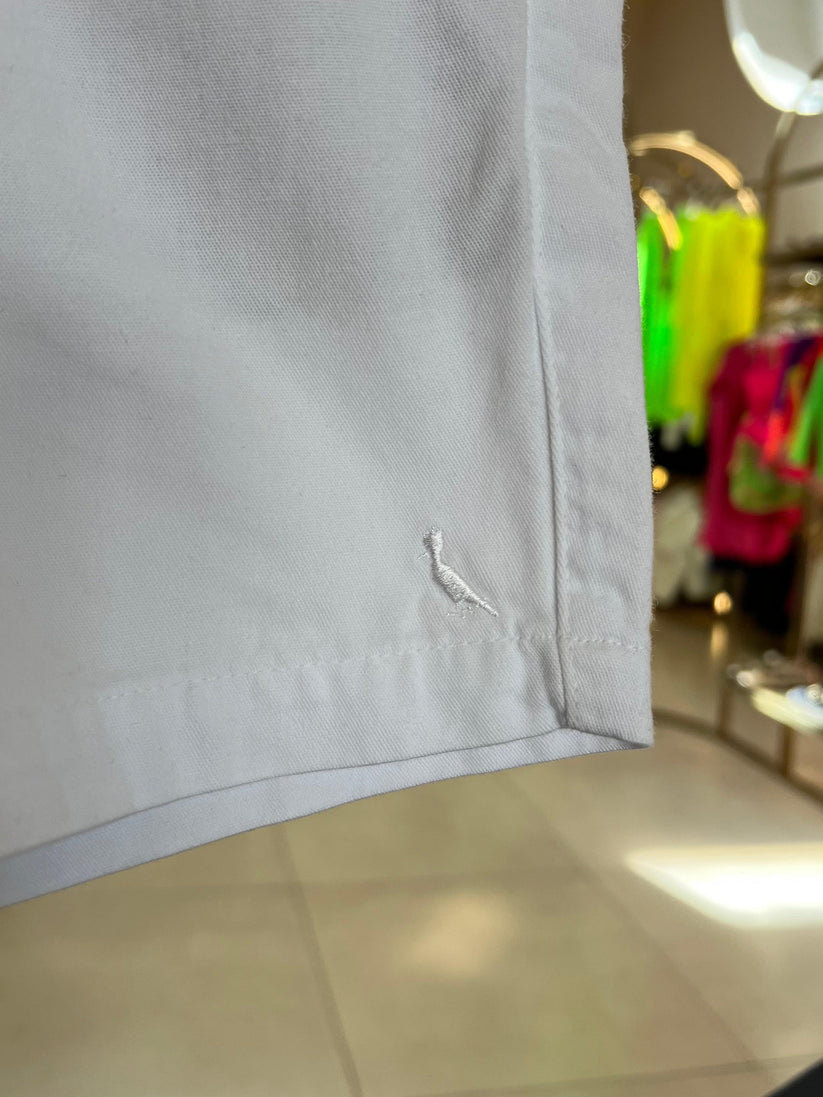 Bermuda Infantil Casual Branca - Reserva Mini