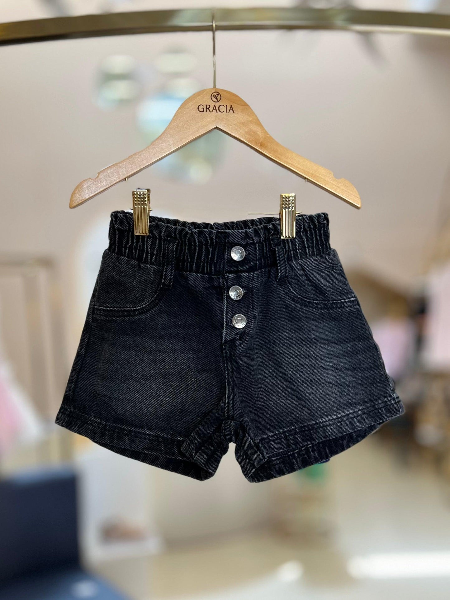 Shorts jeans clochard Momi - Gracia