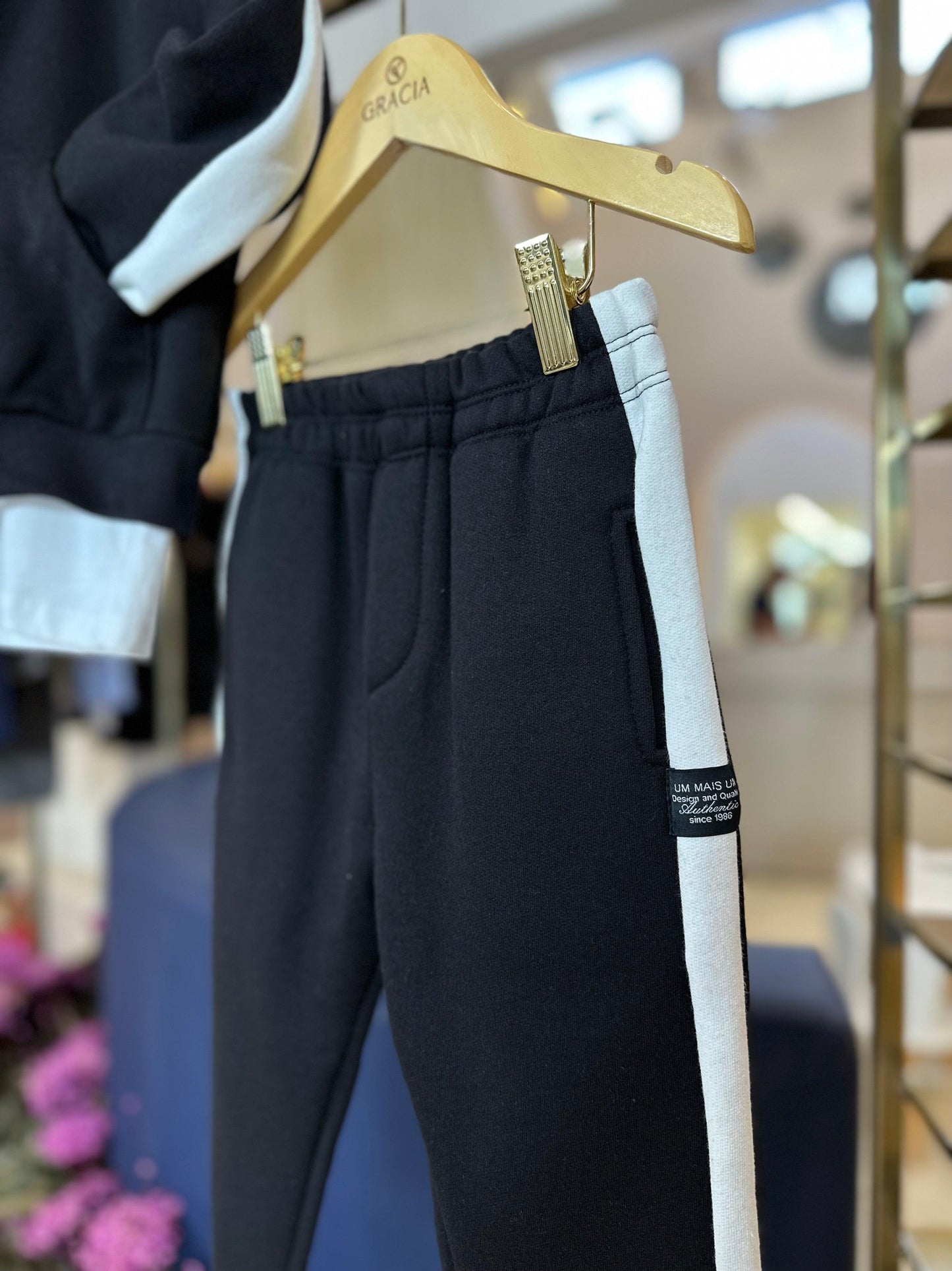 Calça Abrigo Moletom Felpado 1+1 - Gracia