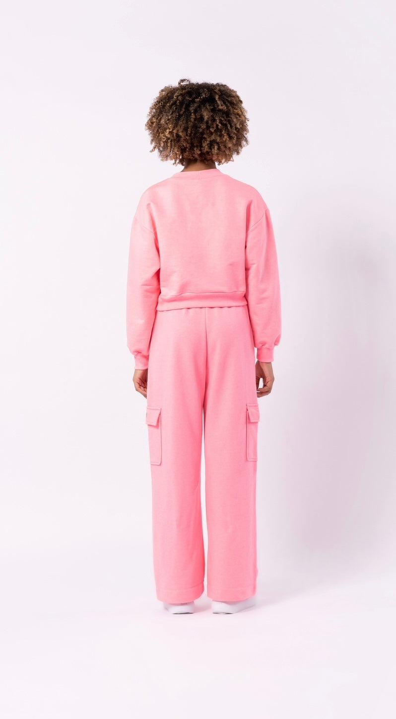 Blusa Moletom Cropped Two In - Gracia
