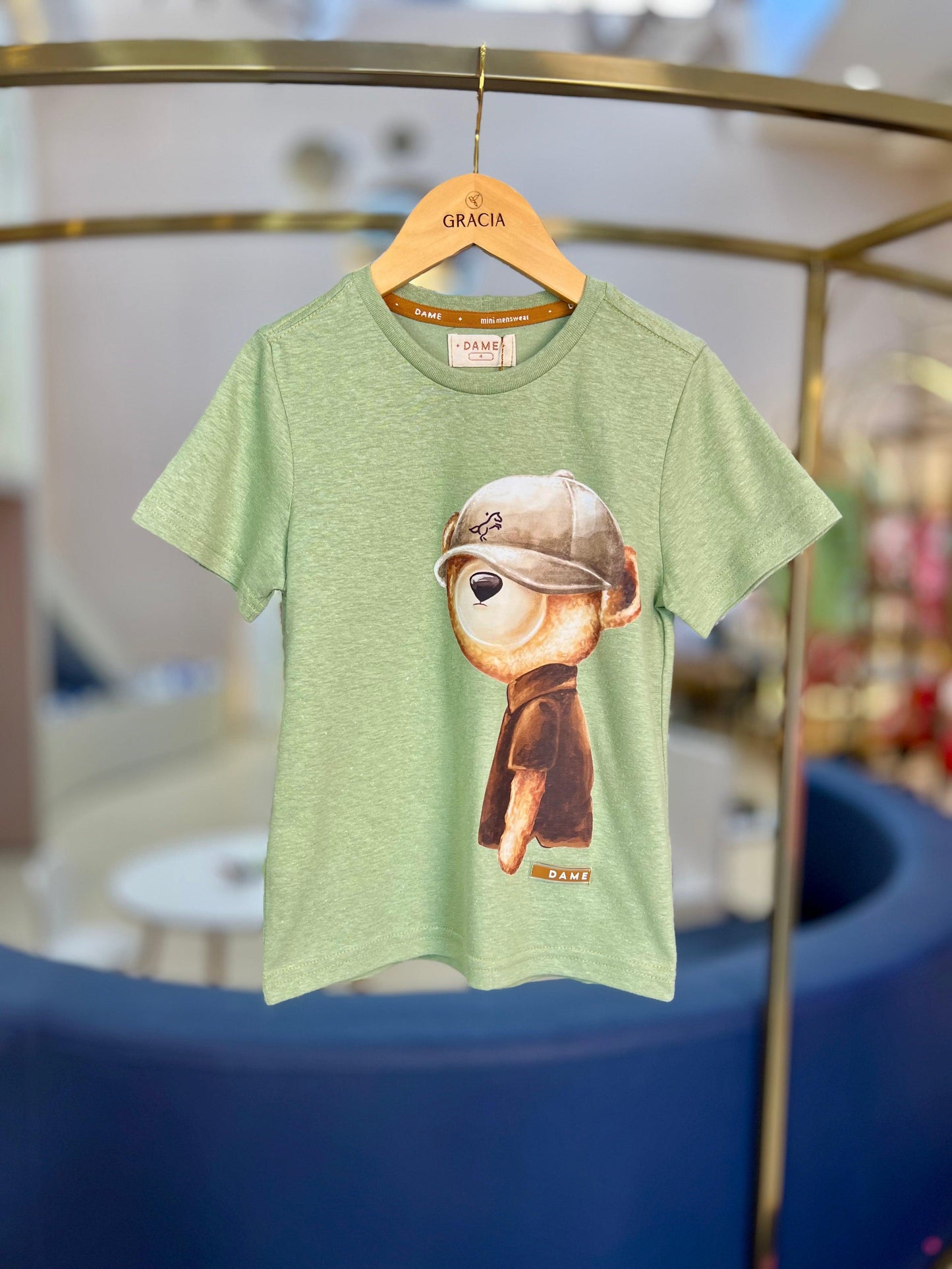 Camiseta Canhamo Urso Óregano - Dame - Gracia