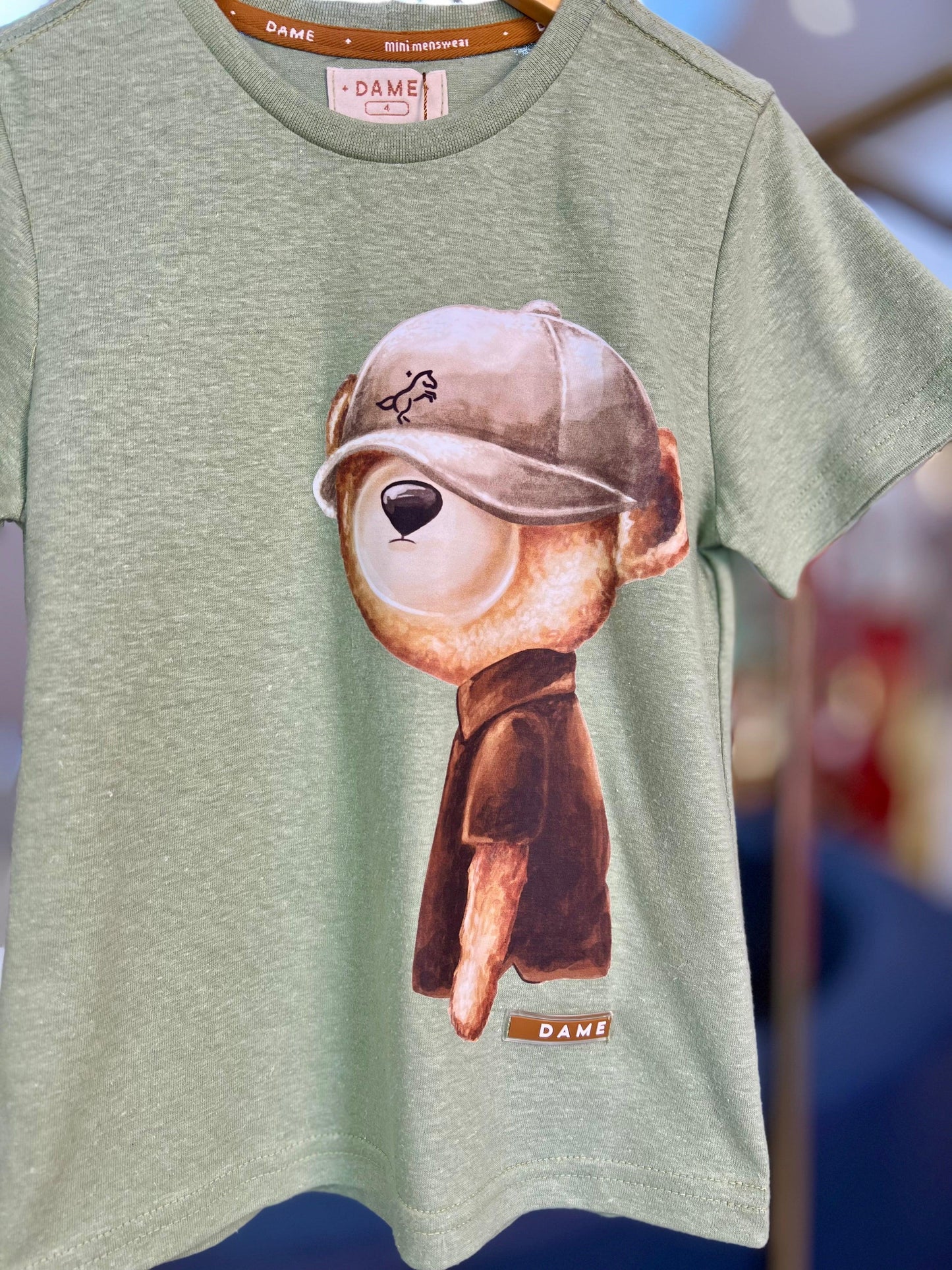 Camiseta Canhamo Urso Óregano - Dame - Gracia