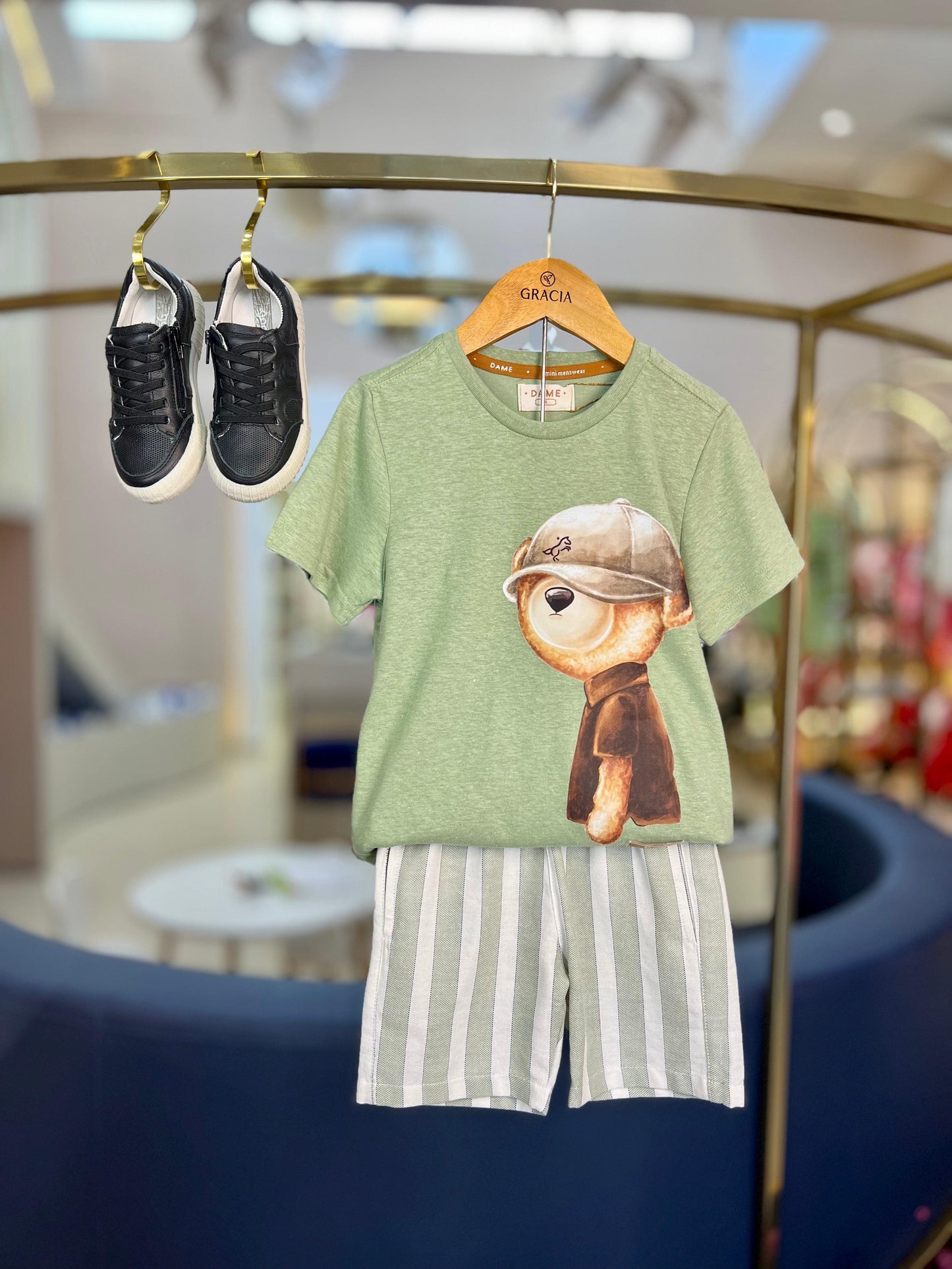 Camiseta Canhamo Urso Óregano - Dame - Gracia