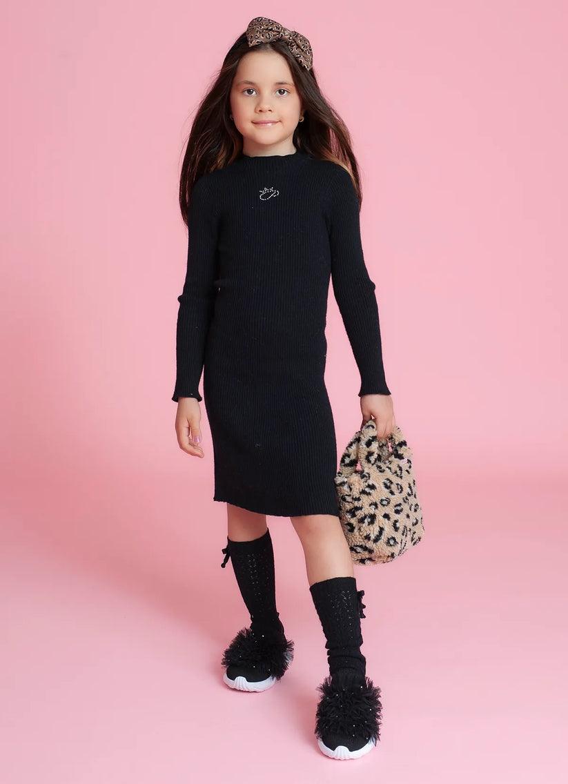 Vestido Tricot Sem Costura Pituchinhus - Gracia