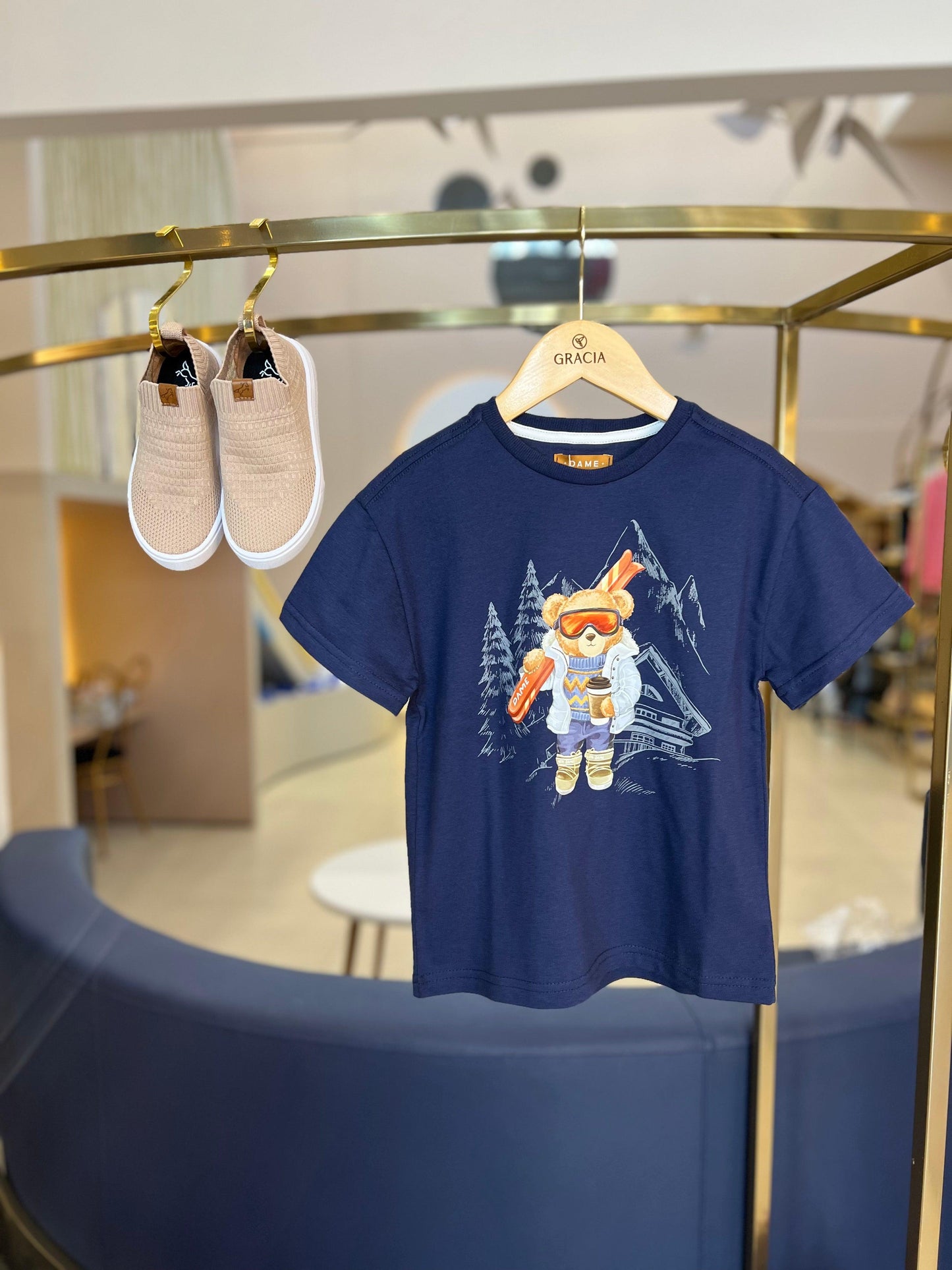 Camiseta Urso Ski Dame - Gracia