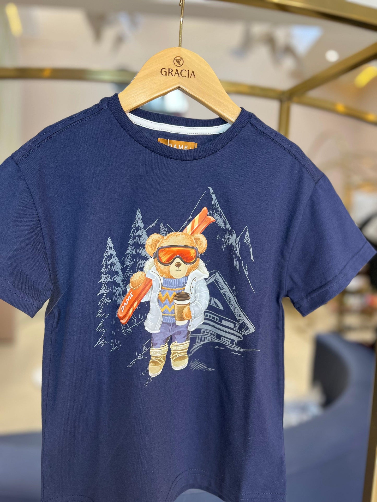 Camiseta Urso Ski Dame - Gracia