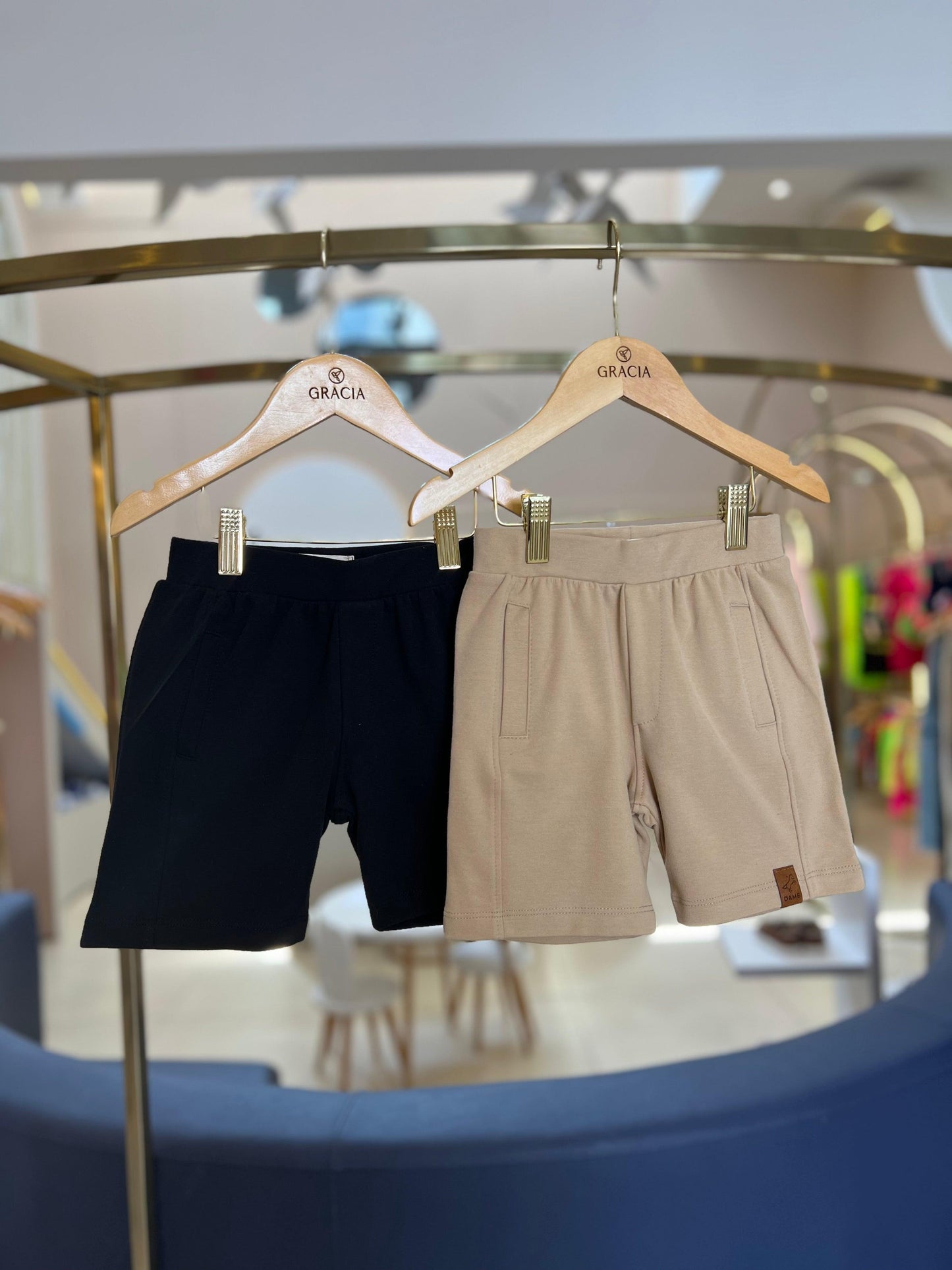 Bermuda Soft Comfort Carcela Bege Dame - Gracia