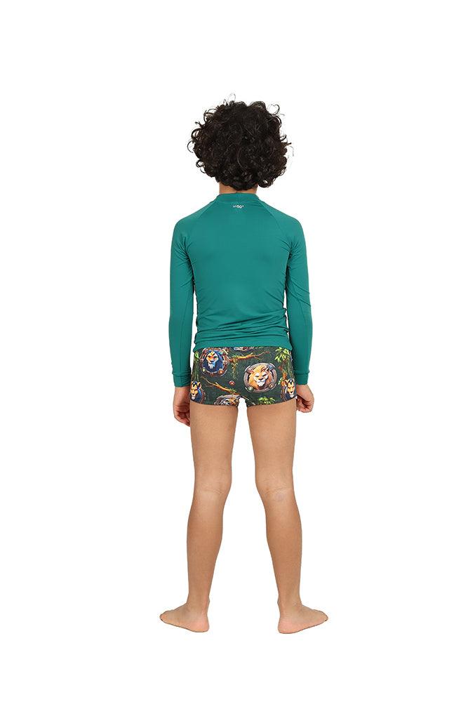 Conjunto Blusa ML e Sunga Lucca Lions Siri - Gracia