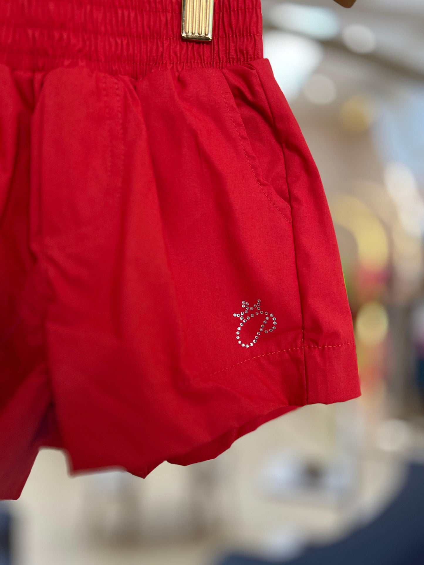 Shorts P Cristal Red Pituchinhus - Gracia