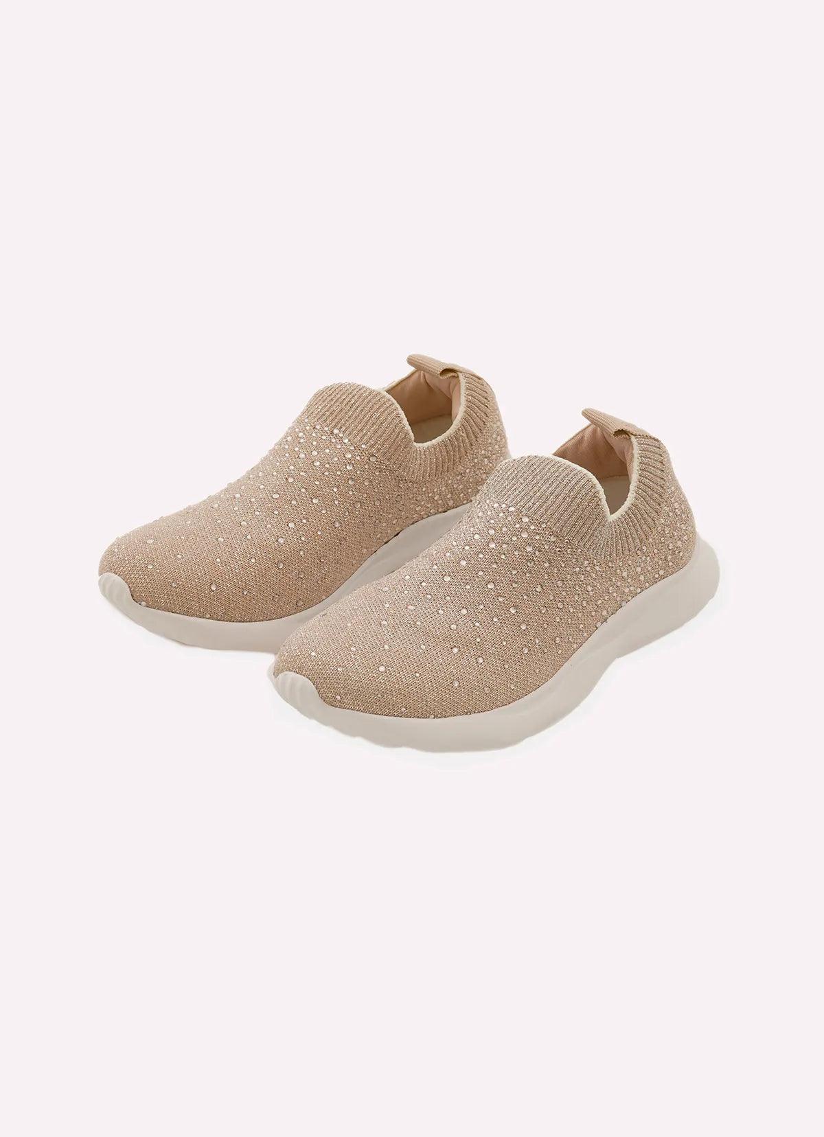 Tênis Knit Cristais Pituchinhus - Gracia