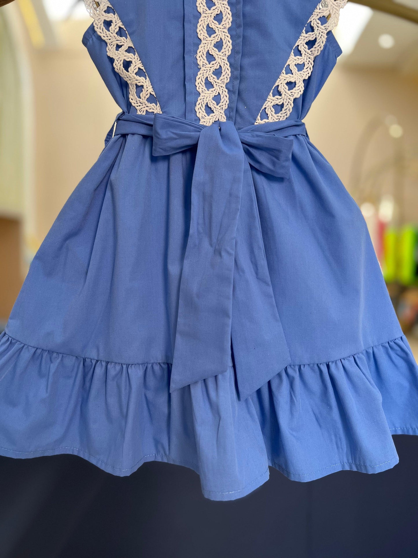 Vestido com Aplicação de Renda 1+1 - Gracia