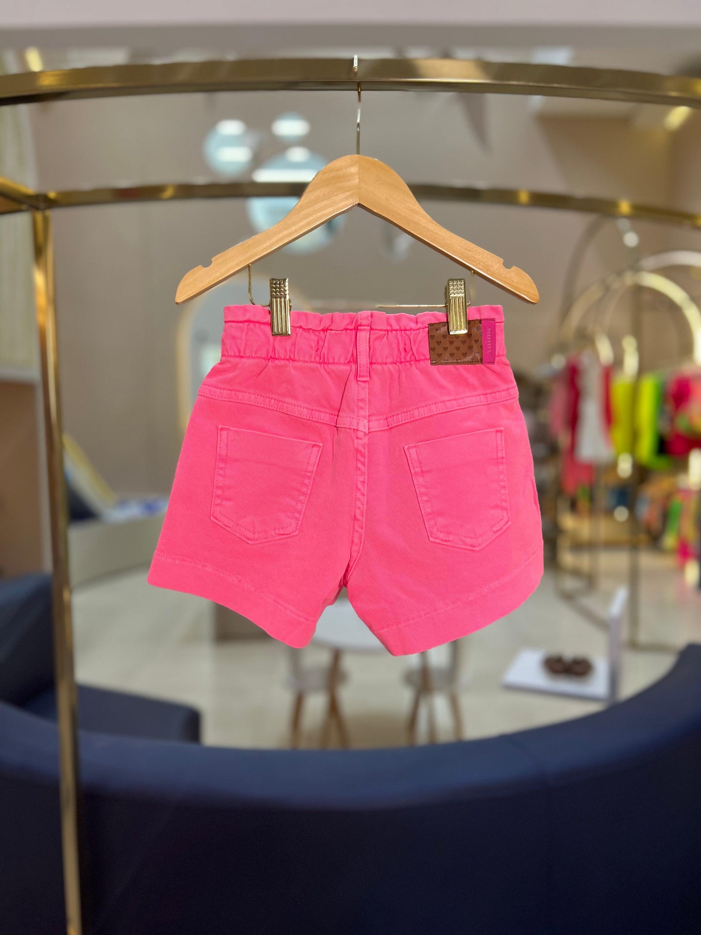 Shorts Pink Glam Animê - Gracia