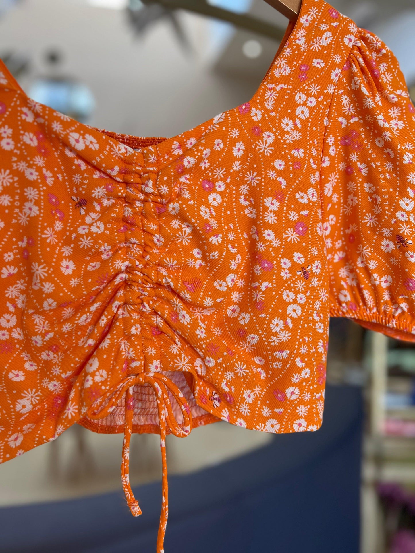Blusa Estampada Laranja I Am - Gracia