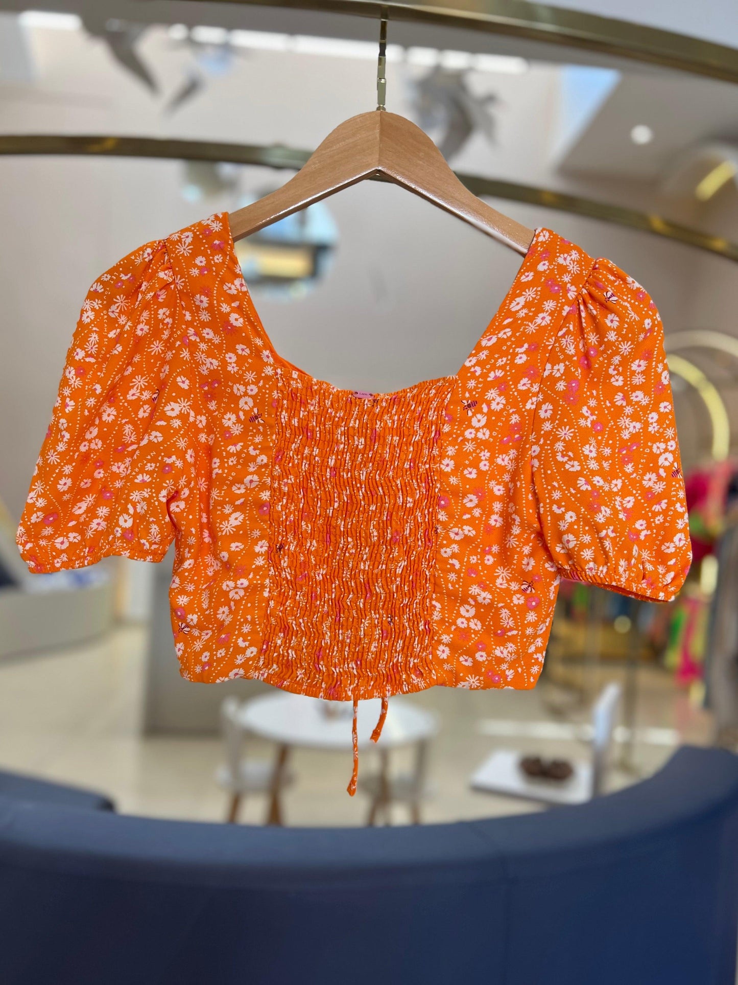 Blusa Estampada Laranja I Am - Gracia