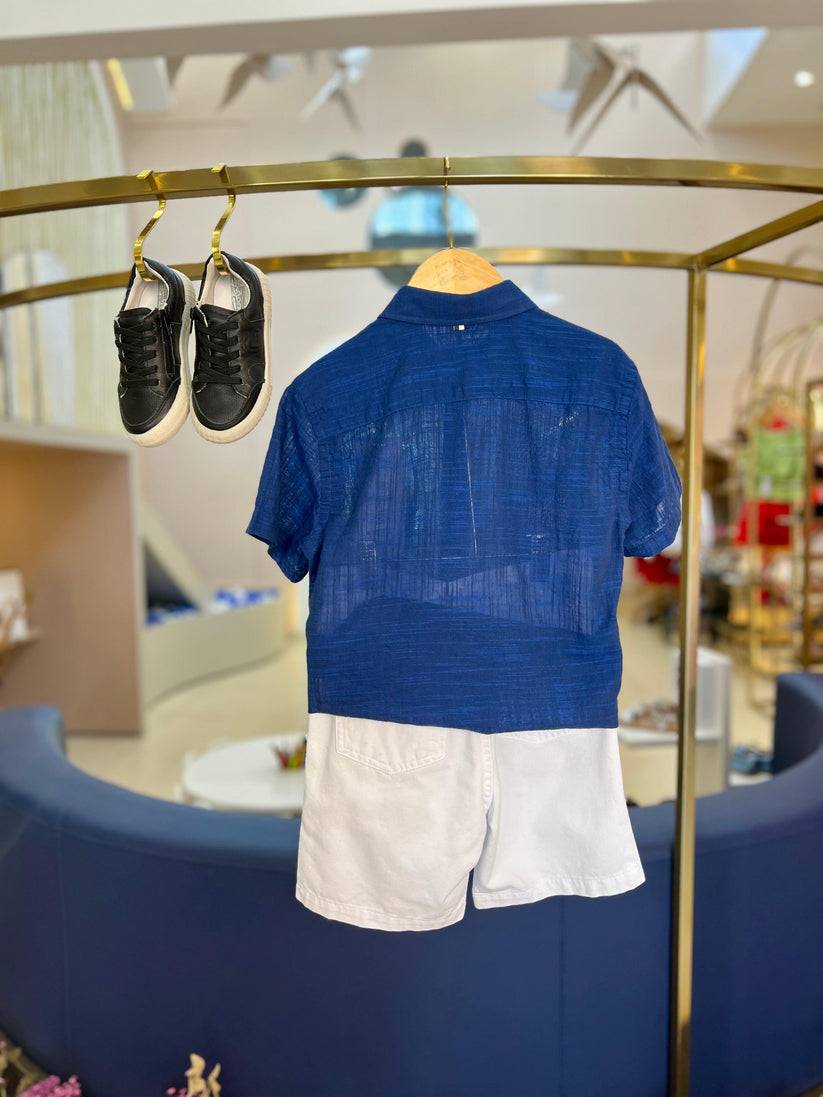 Bermuda Infantil Casual Branca - Reserva Mini