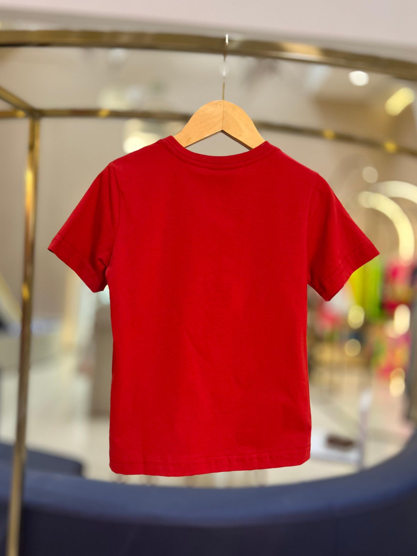 T-shirt Essentials Vermelha - King & Joe Play - Gracia