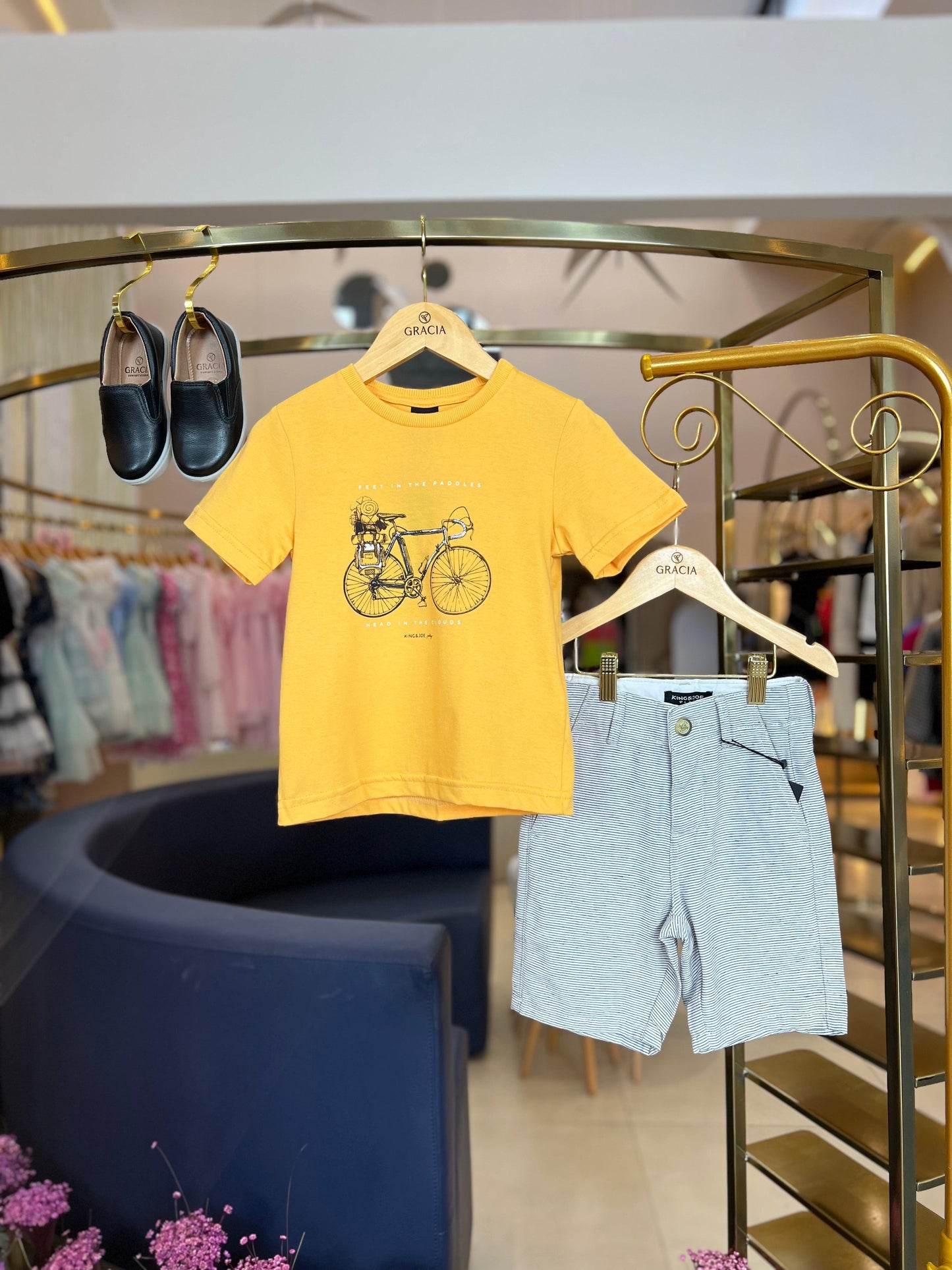 Camiseta Bike King & Joe Play - Gracia