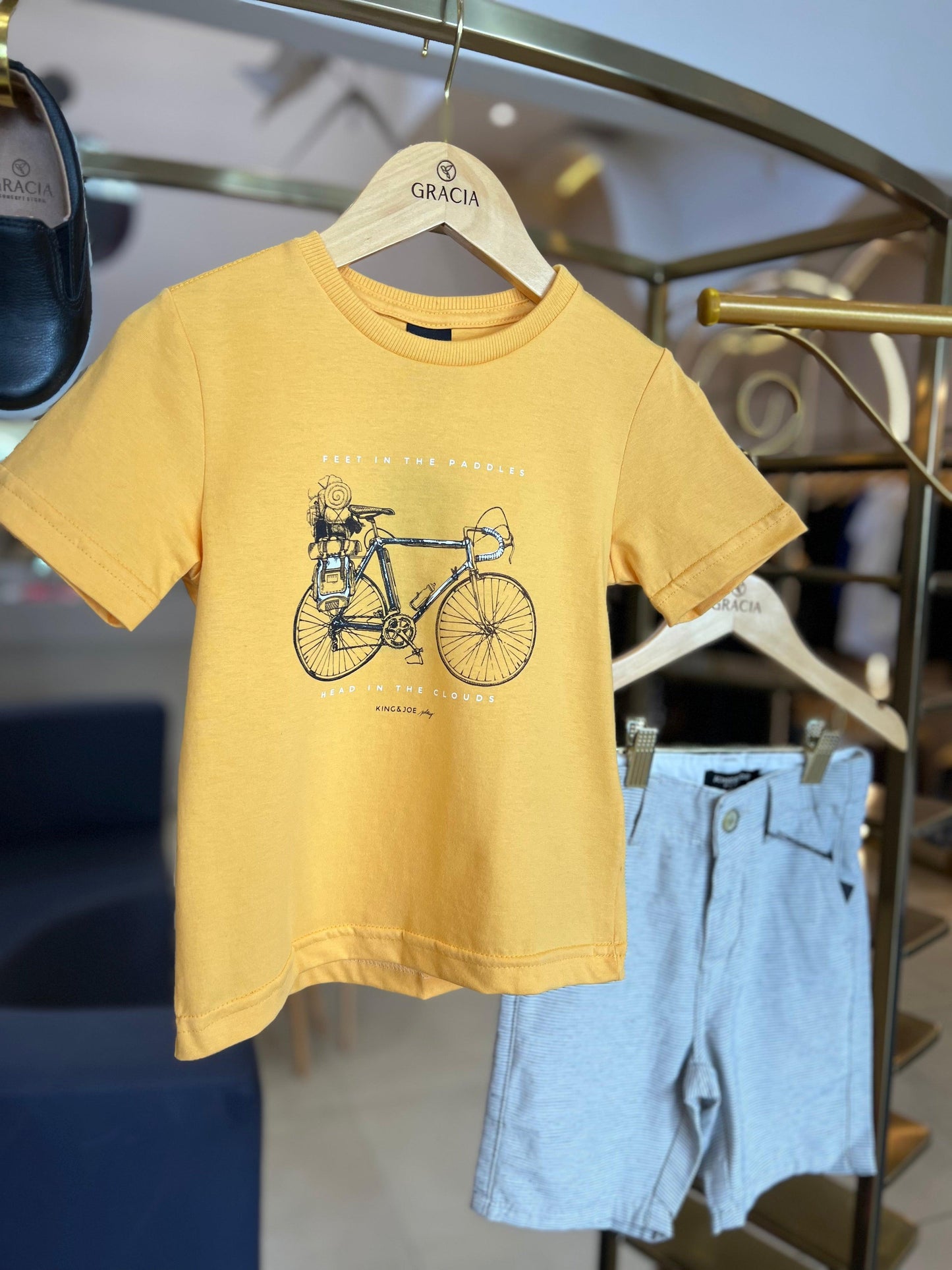 Camiseta Bike King & Joe Play - Gracia
