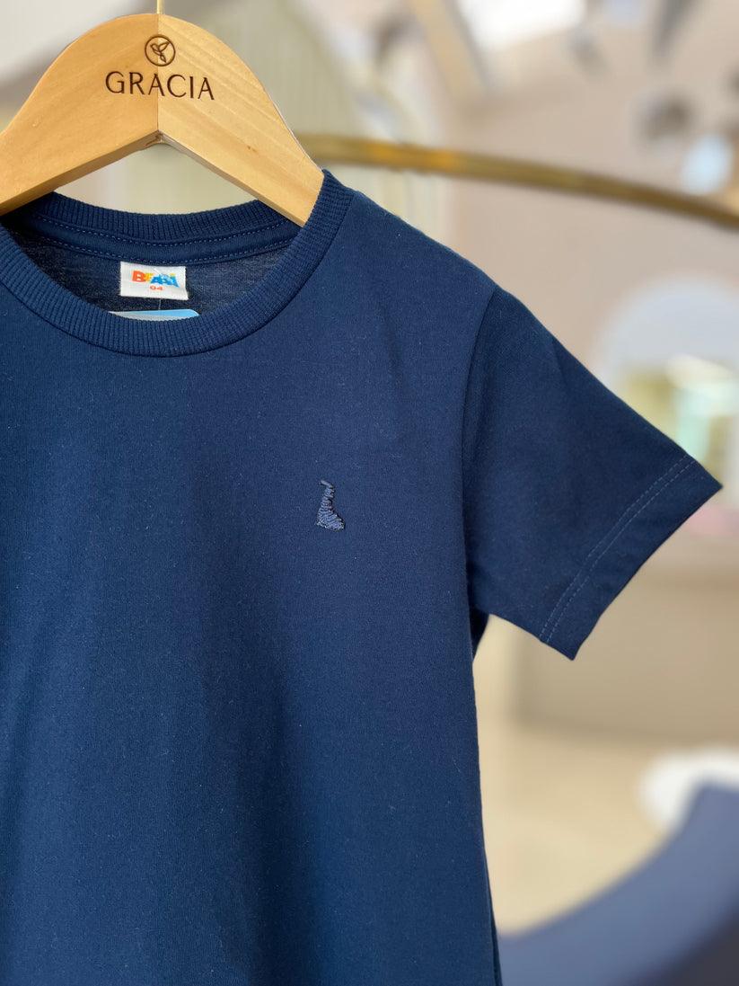 Tshirt básica Marinho - Beabá - Gracia