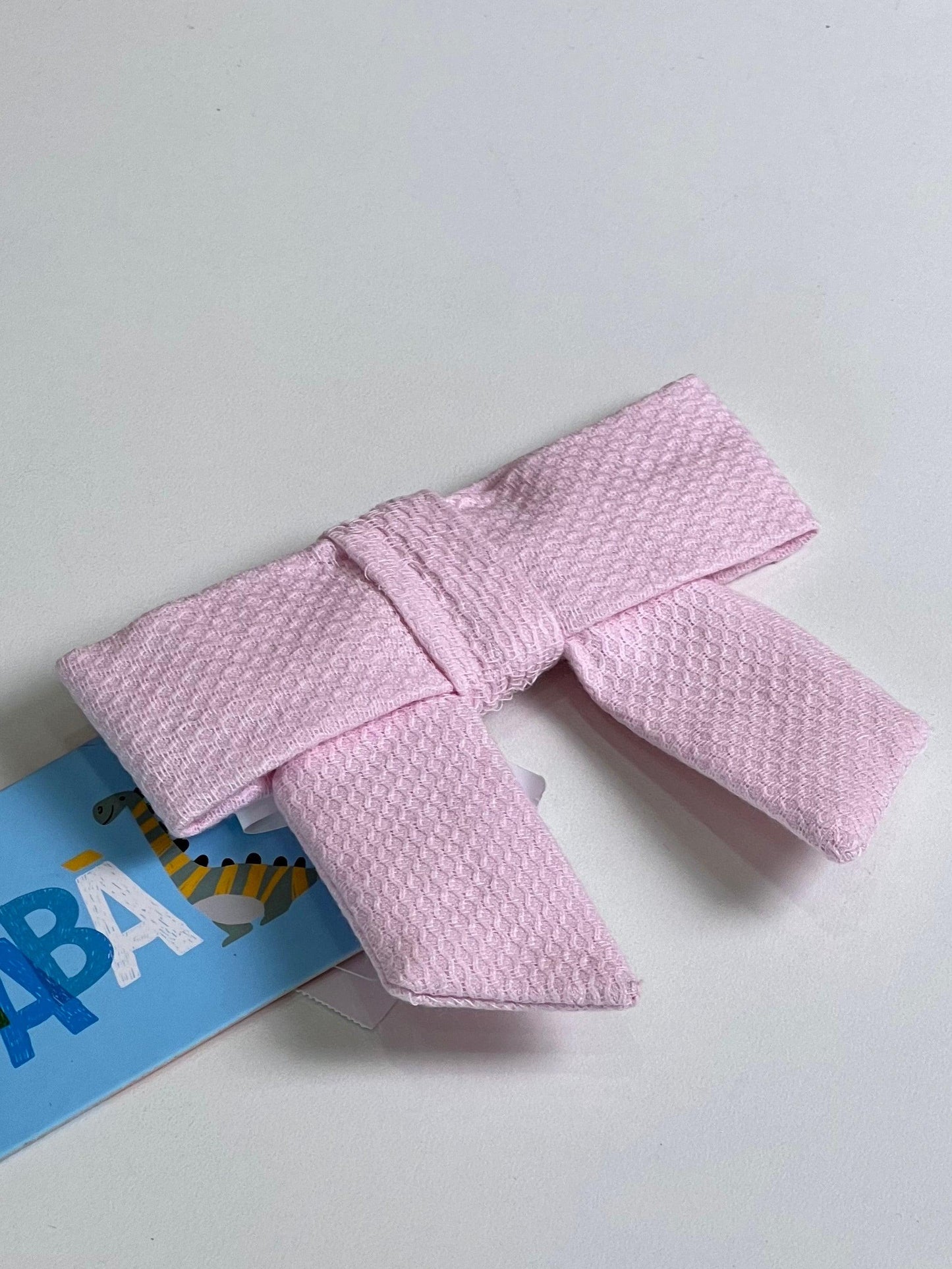 Presilha com Laço Rosa Beabá - Gracia