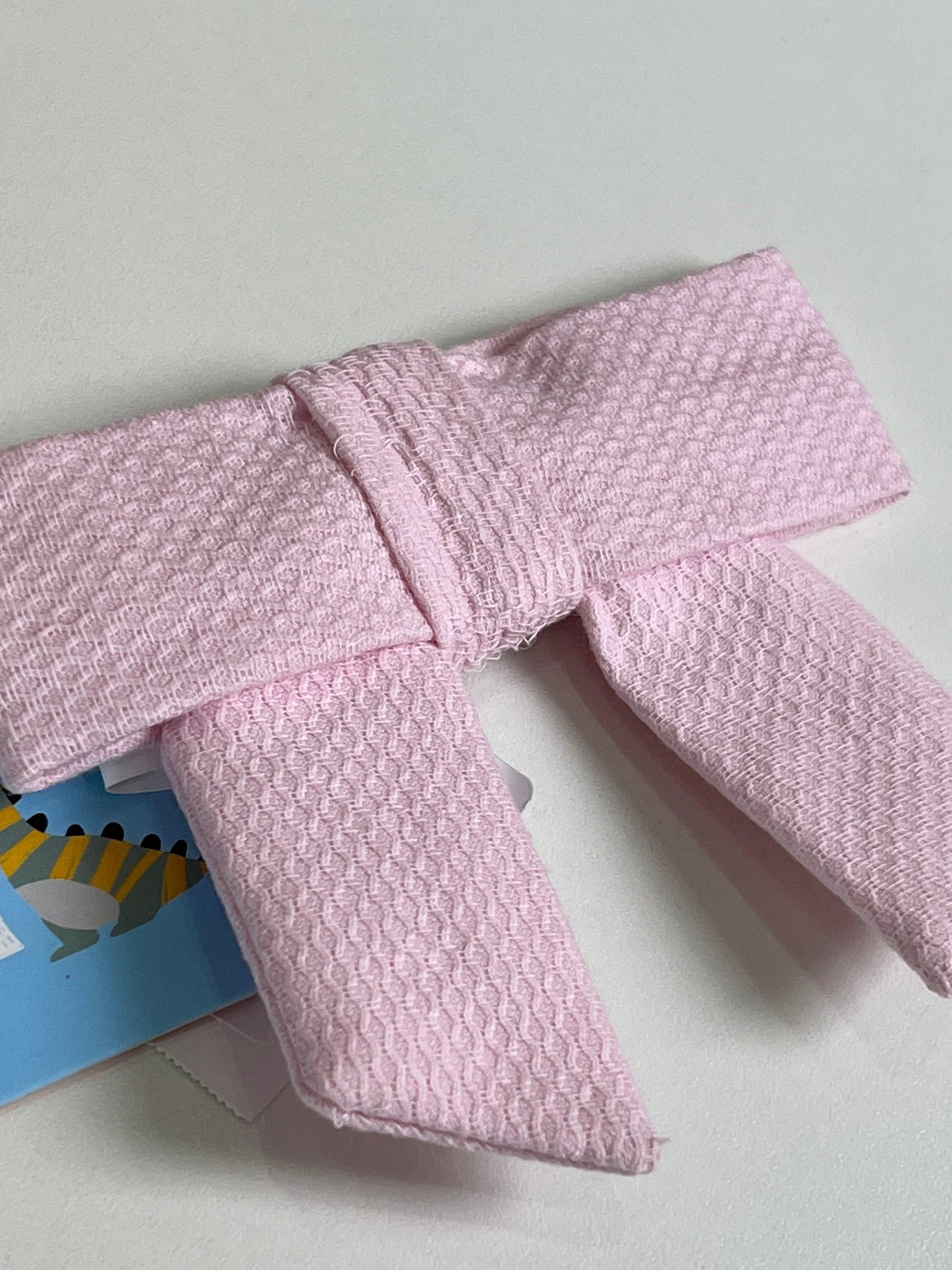 Presilha com Laço Rosa Beabá - Gracia