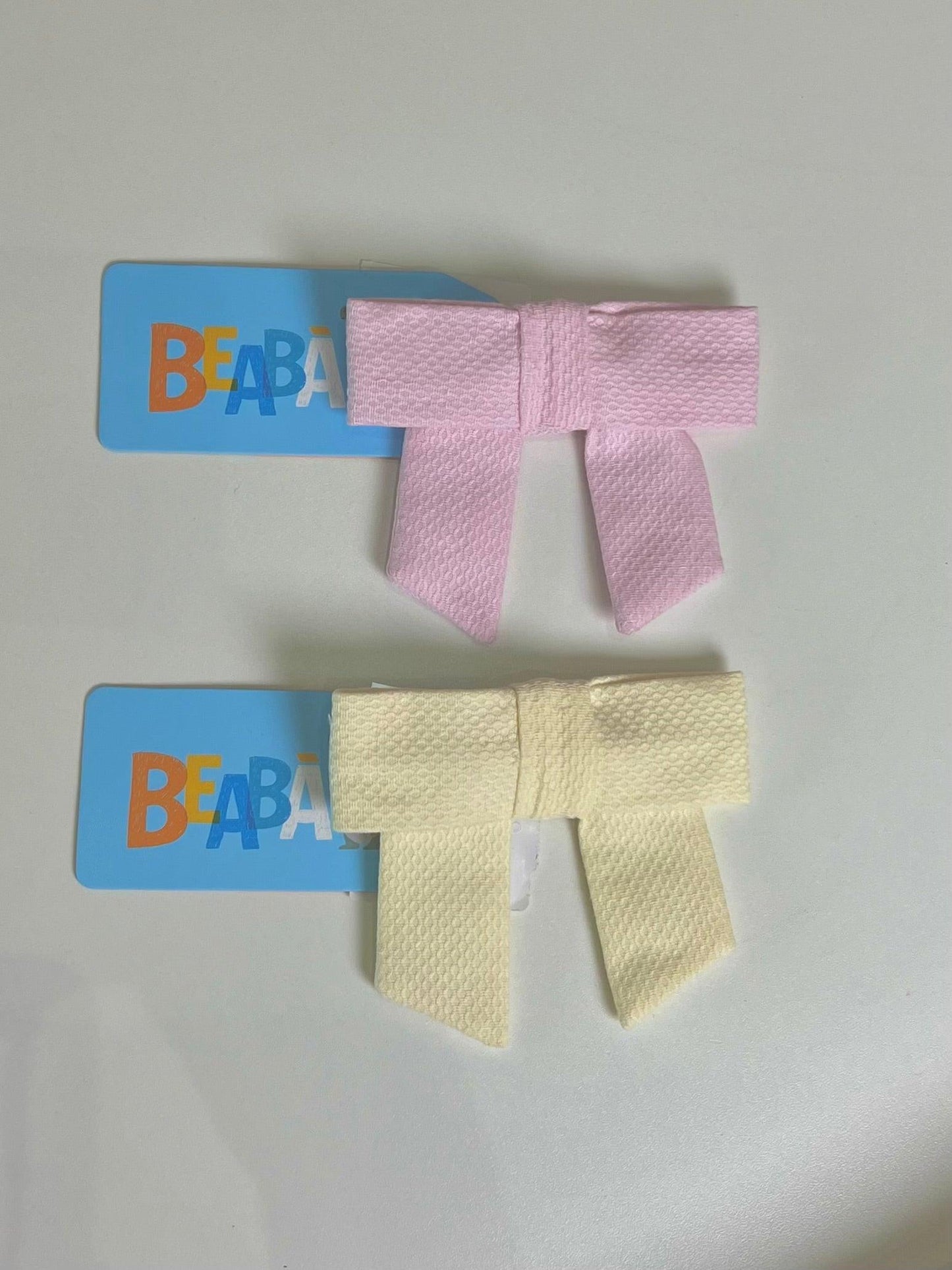 Presilha com Laço Rosa Beabá - Gracia