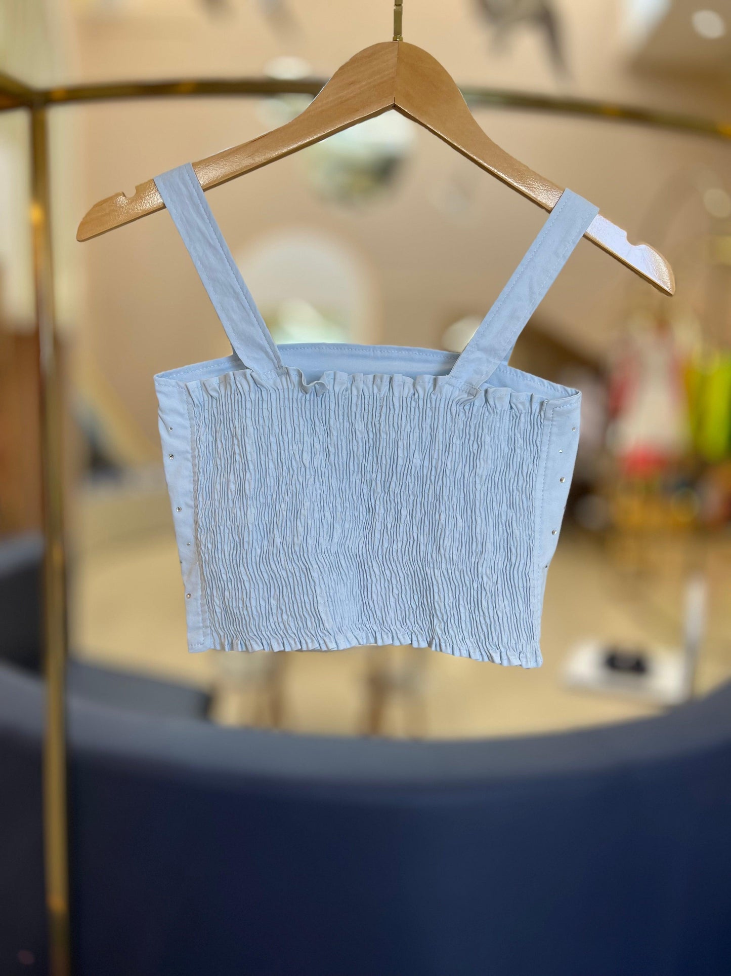Top Cropped Cristais - Perfumaria - Gracia