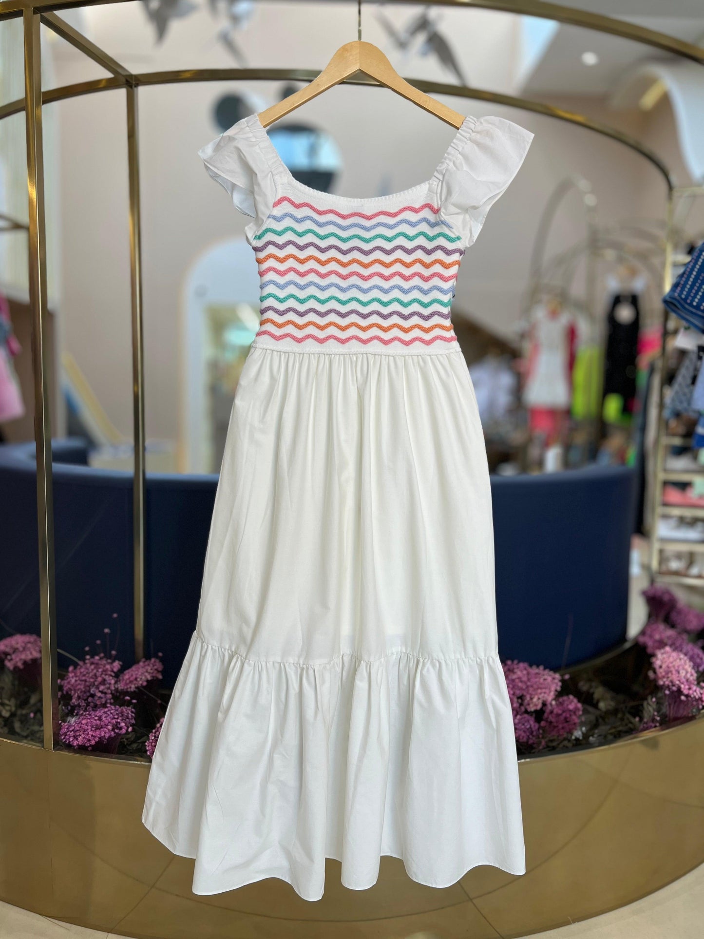 Vestido Midi Tricot e Tricoline Two In - Gracia