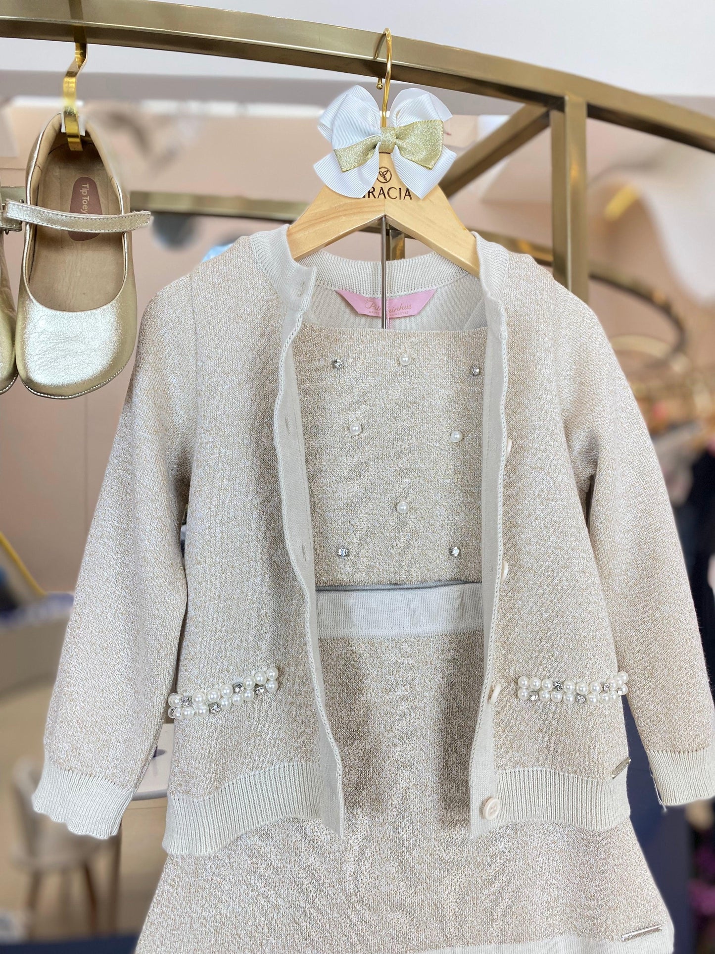 Blusa Tricot Brilhos e Bordados Pituchinhus - Gracia