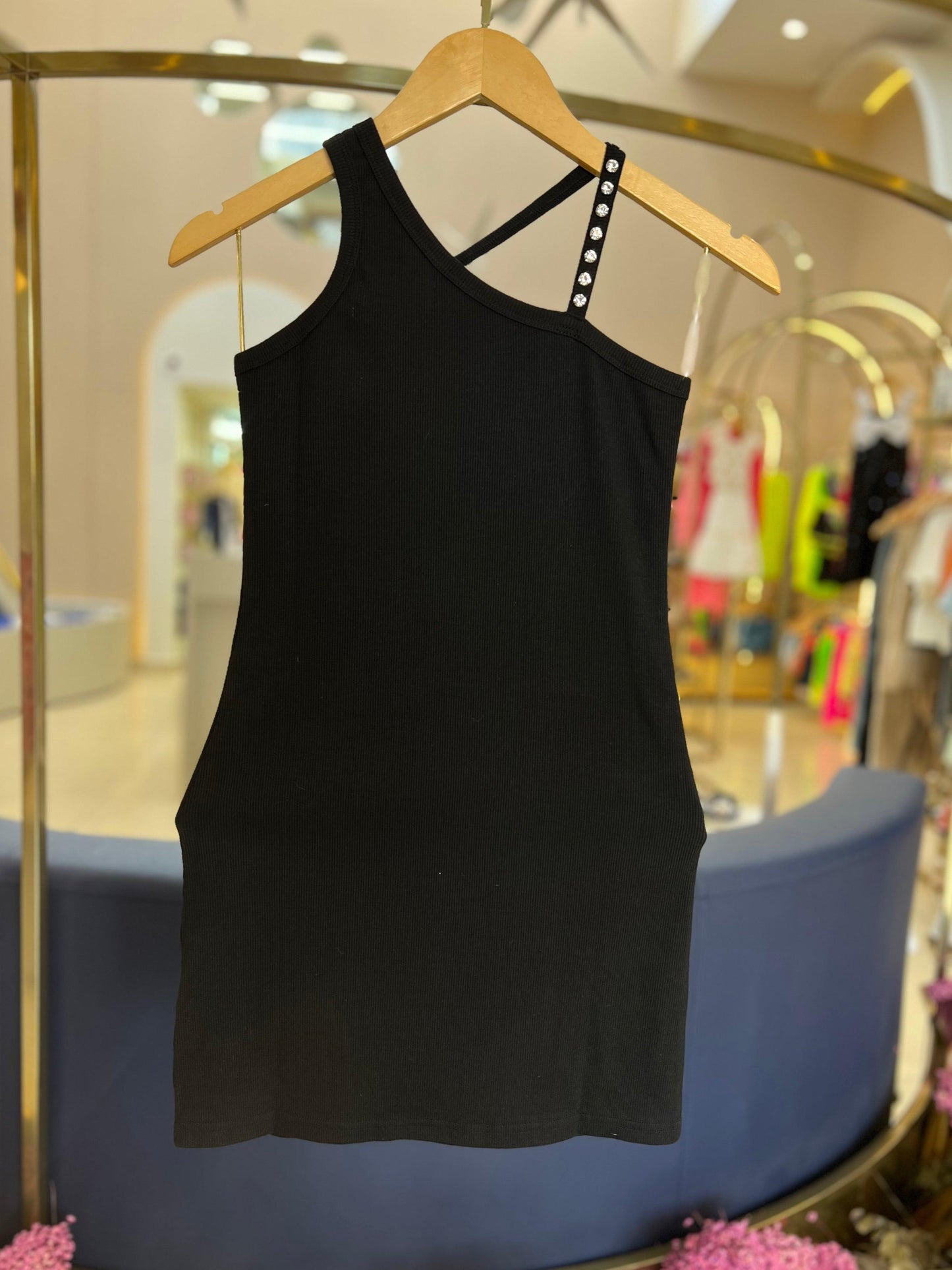Vestido Cristais Bordados - Perfumaria - Gracia