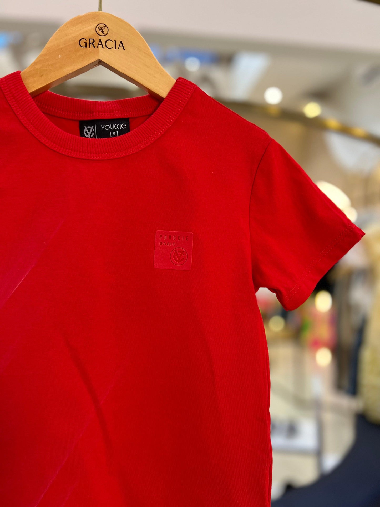 Camiseta Essentials Red - Youccie - Gracia