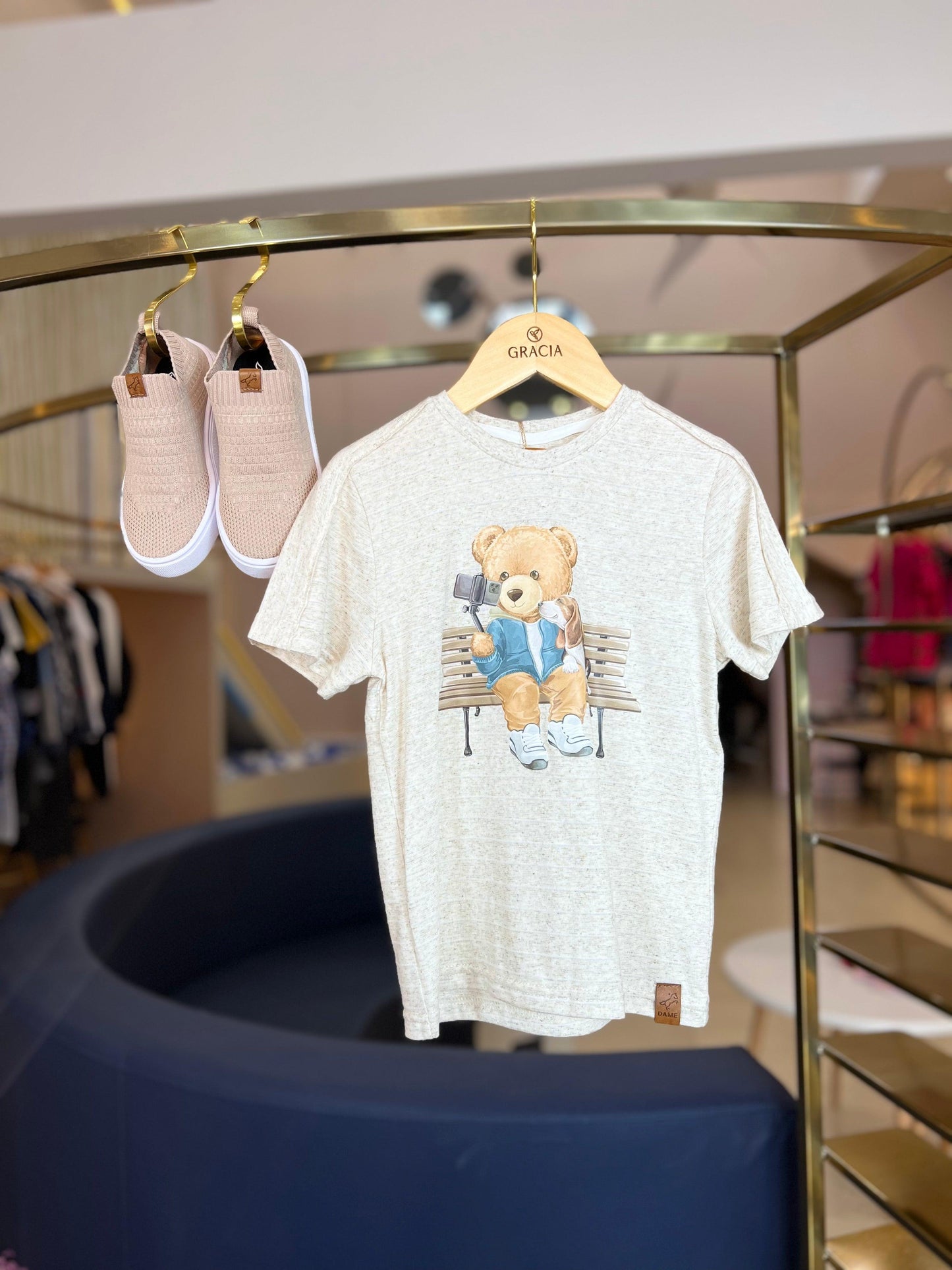 Camiseta Urso Selfie Dame - Gracia
