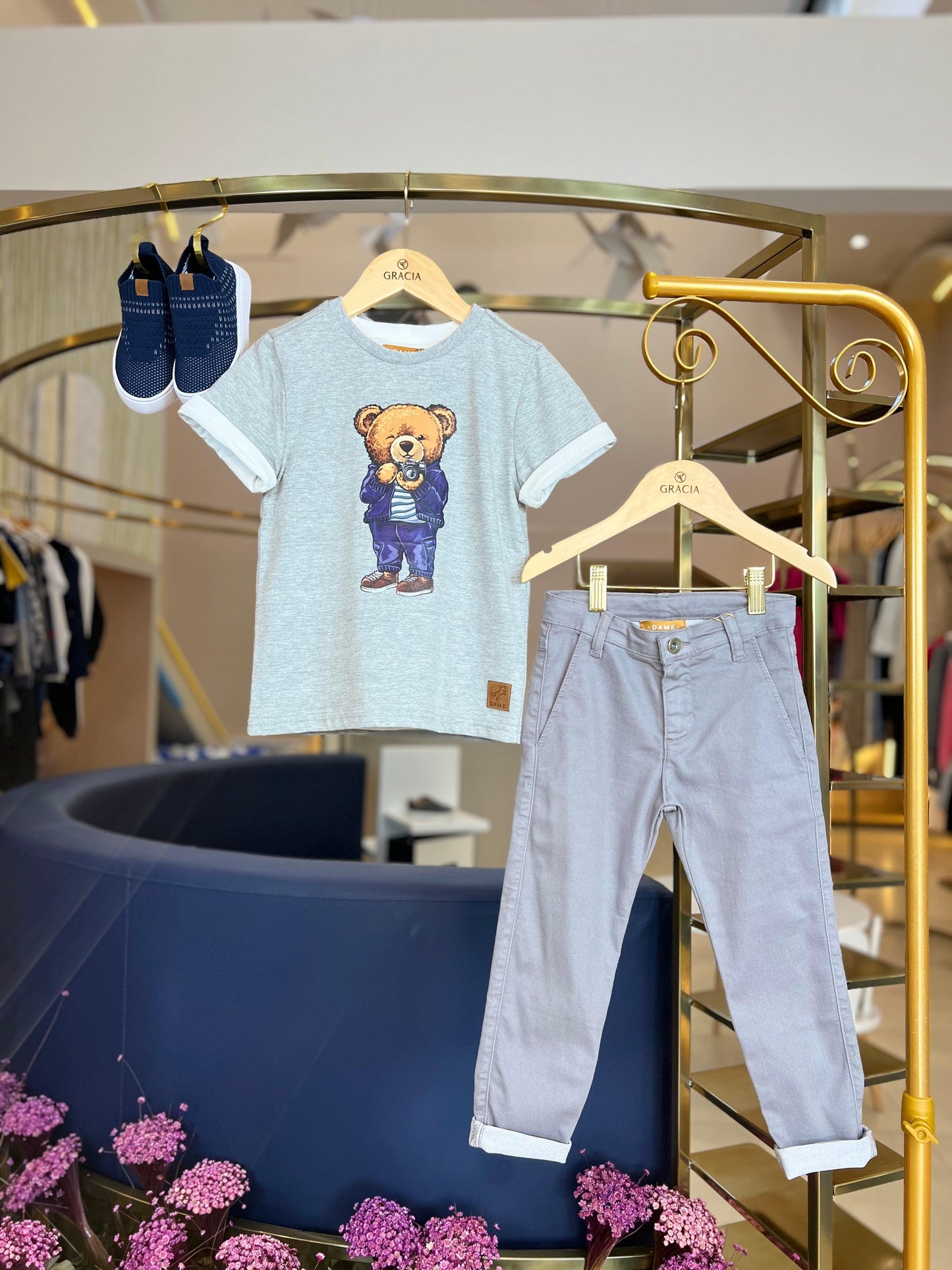 Camiseta Urso Foto Dame - Gracia