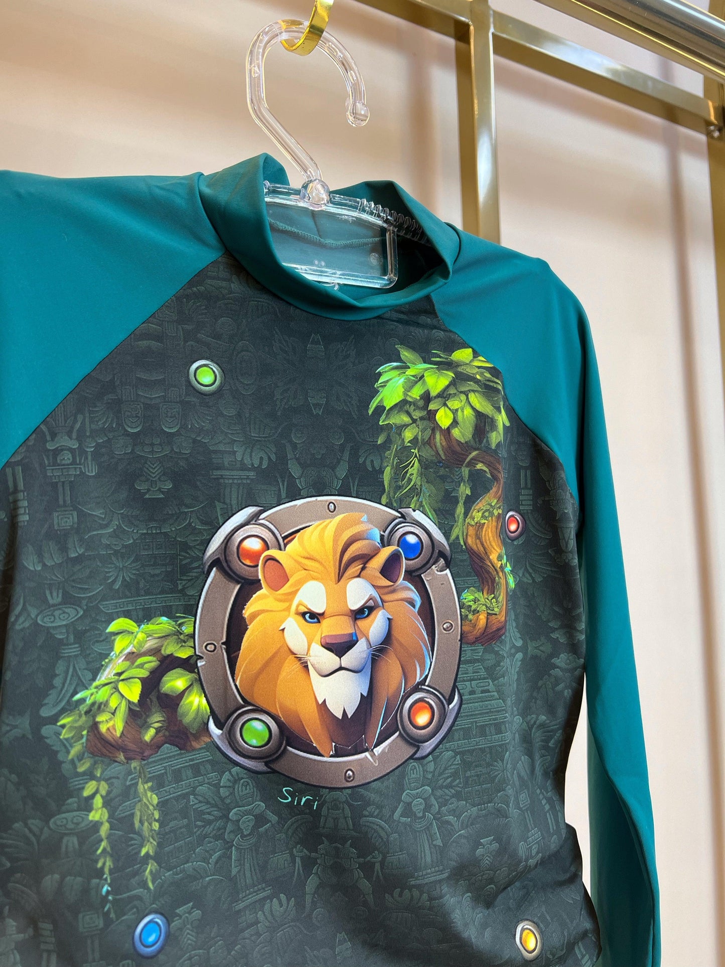 Conjunto Blusa ML e Sunga Lucca Lions Siri - Gracia