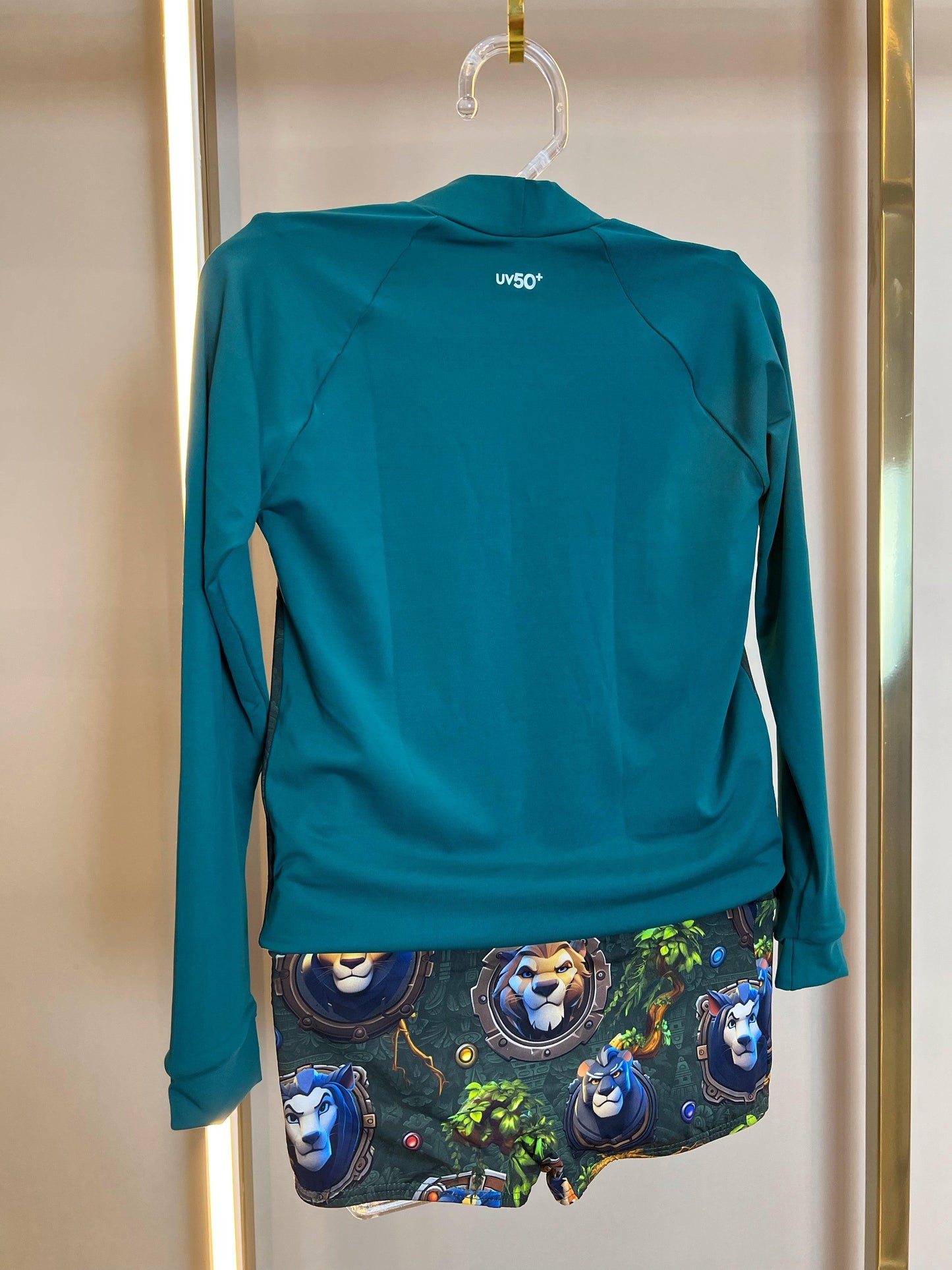 Conjunto Blusa ML e Sunga Lucca Lions Siri - Gracia