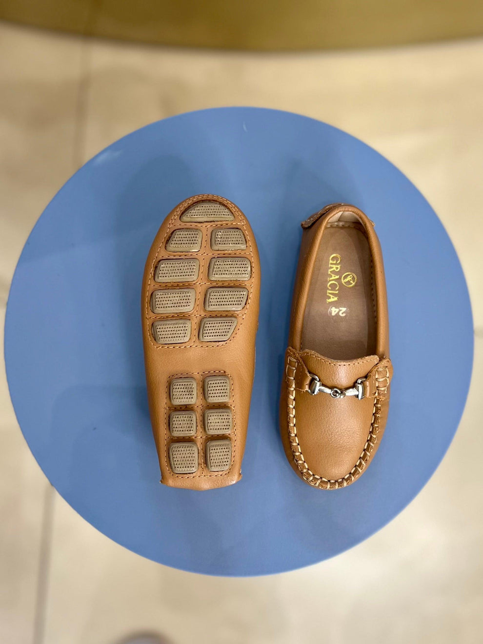 Mocassim Infantil Nino Caramelo - Gracia
