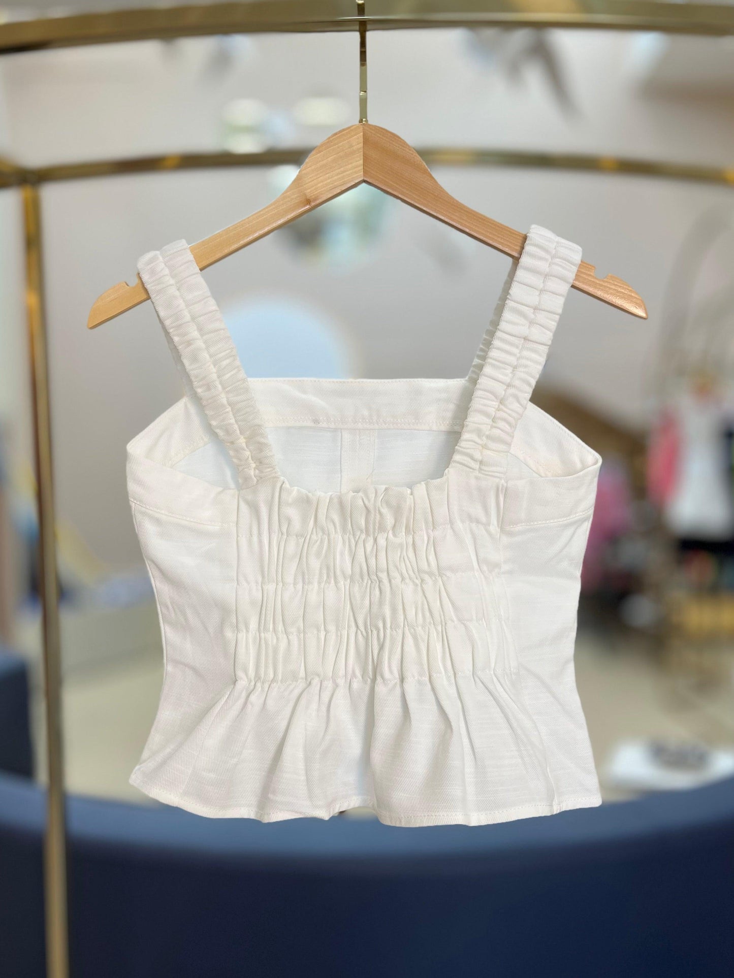 Blusa Sarja Liocel Off White - Two In - Gracia