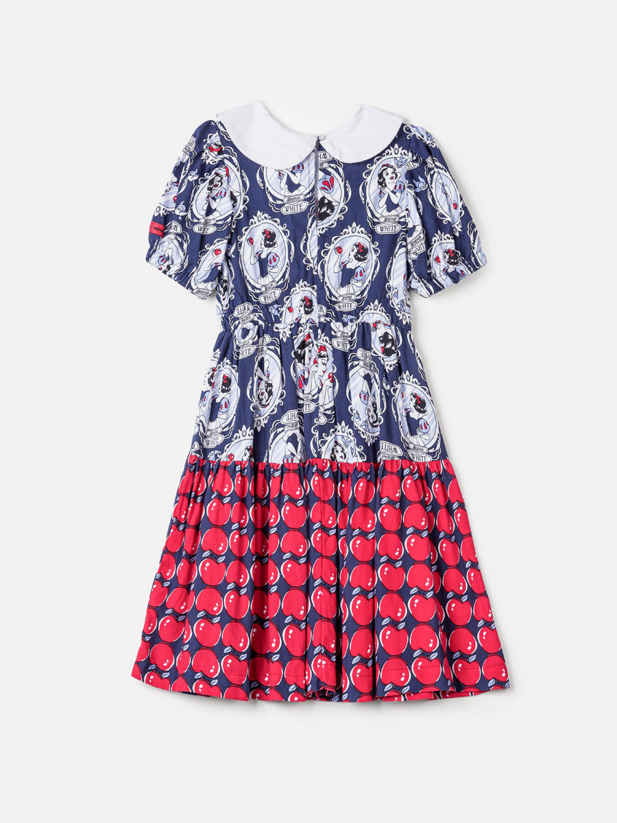Vestido Infantil Espelho Branca de Neve - Animê
