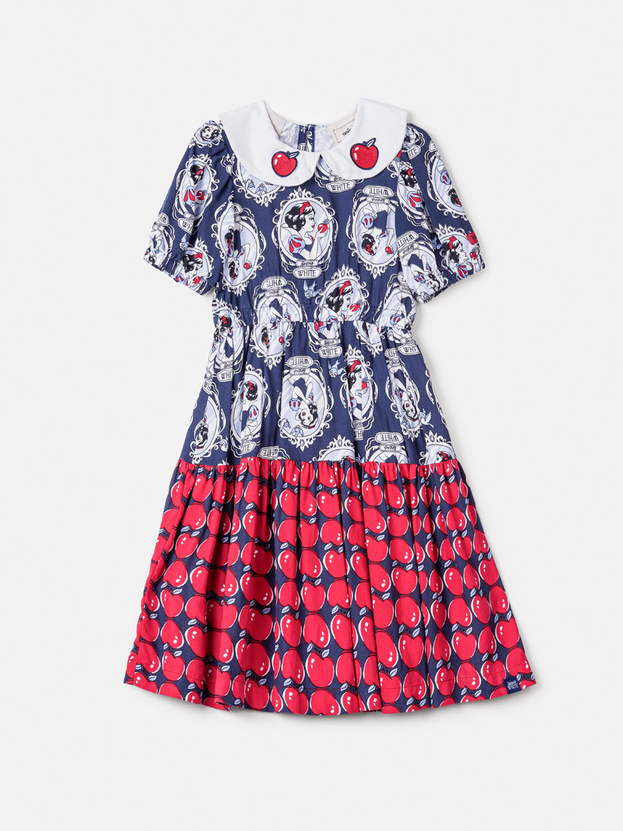 Vestido Infantil Espelho Branca de Neve - Animê