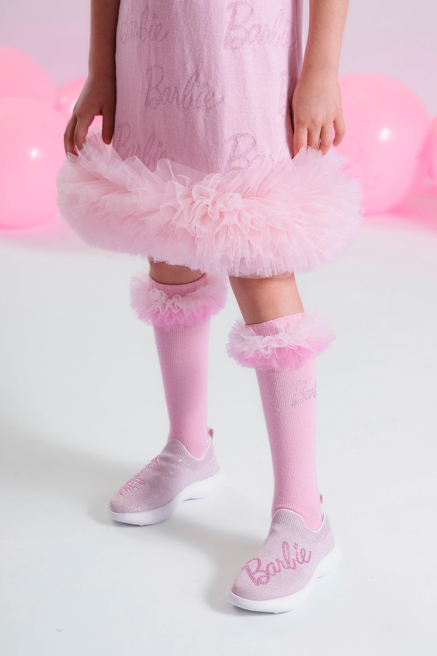 Vestido Tricot Jacquard Frufru - Barbie by Pituchinhus - Gracia