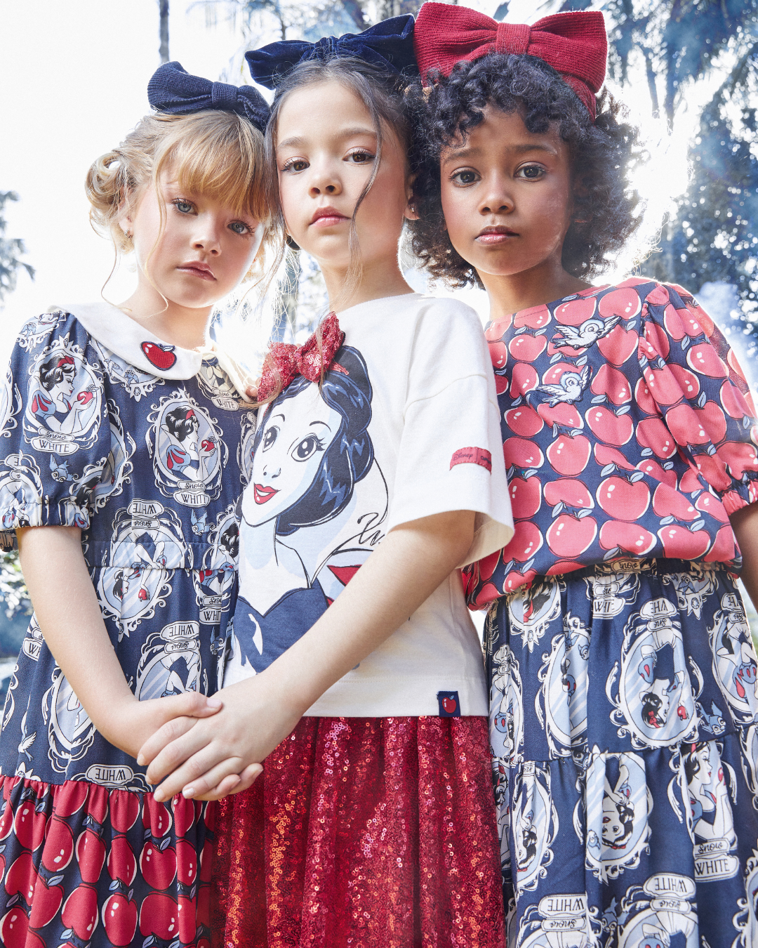 Vestido Infantil Espelho Branca de Neve - Animê