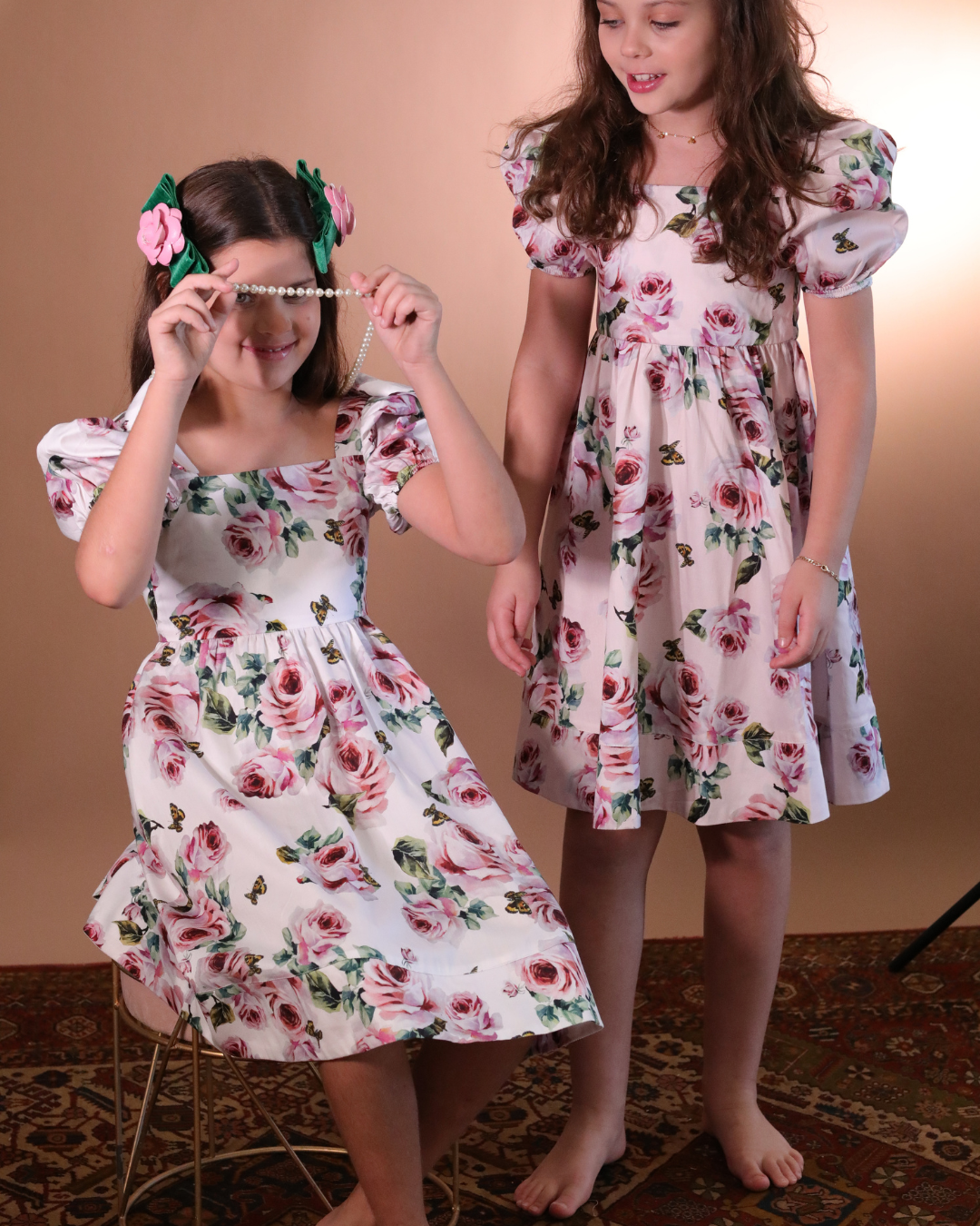 Vestido Infantil Arlete Branco - Charlou