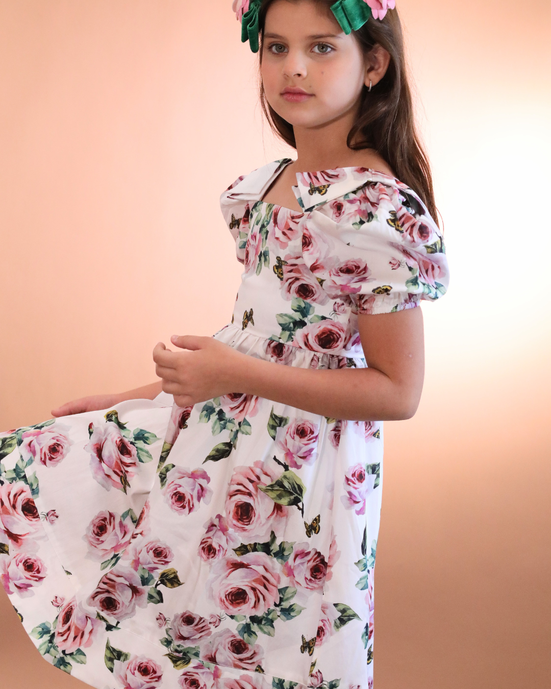 Vestido Infantil Arlete Branco - Charlou