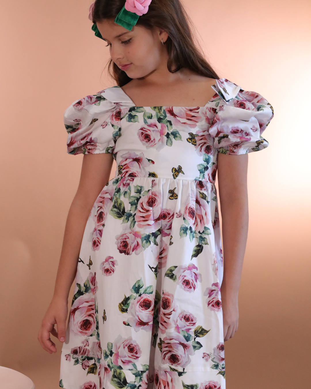 Vestido Infantil Arlete Branco - Charlou