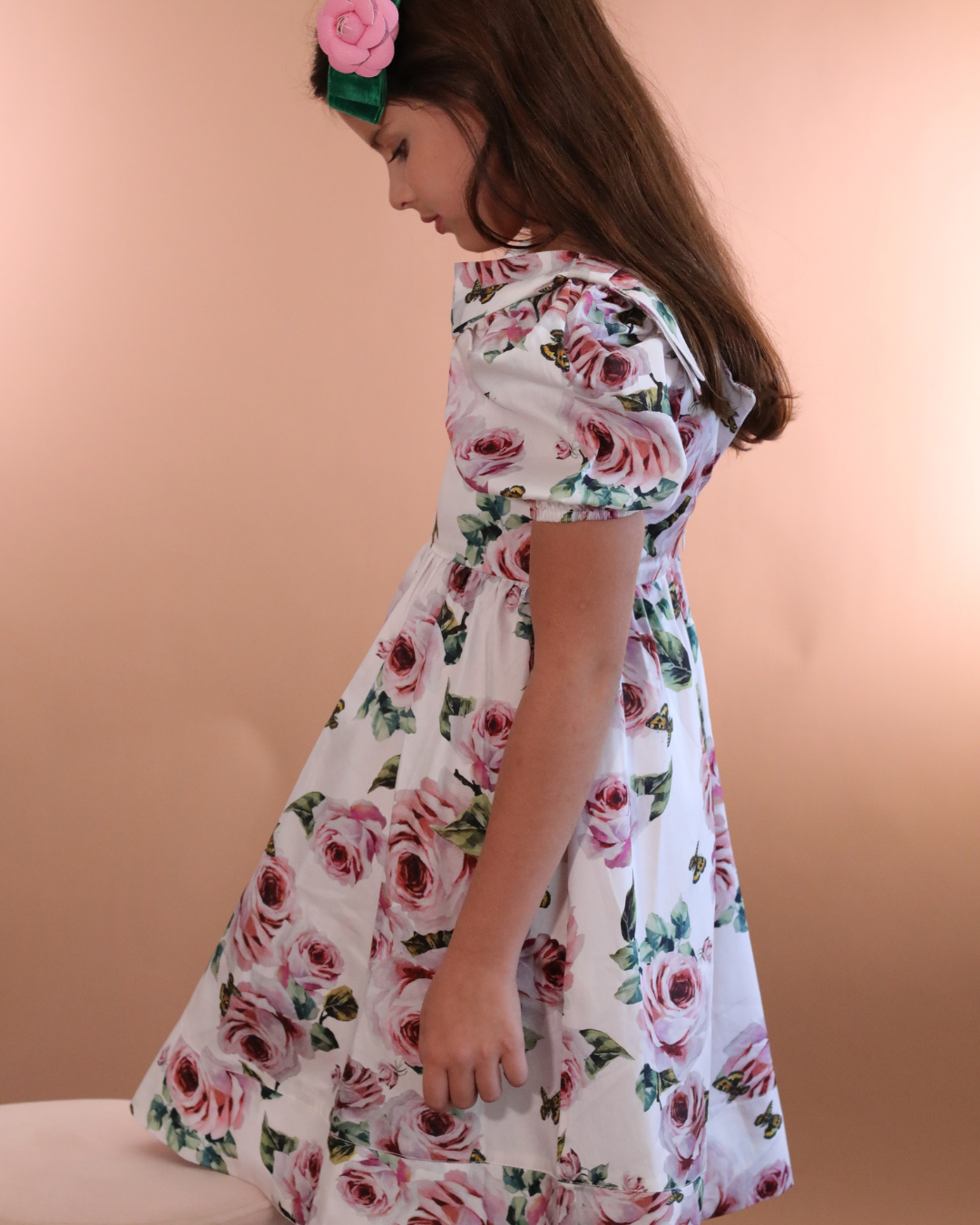 Vestido Infantil Arlete Branco - Charlou