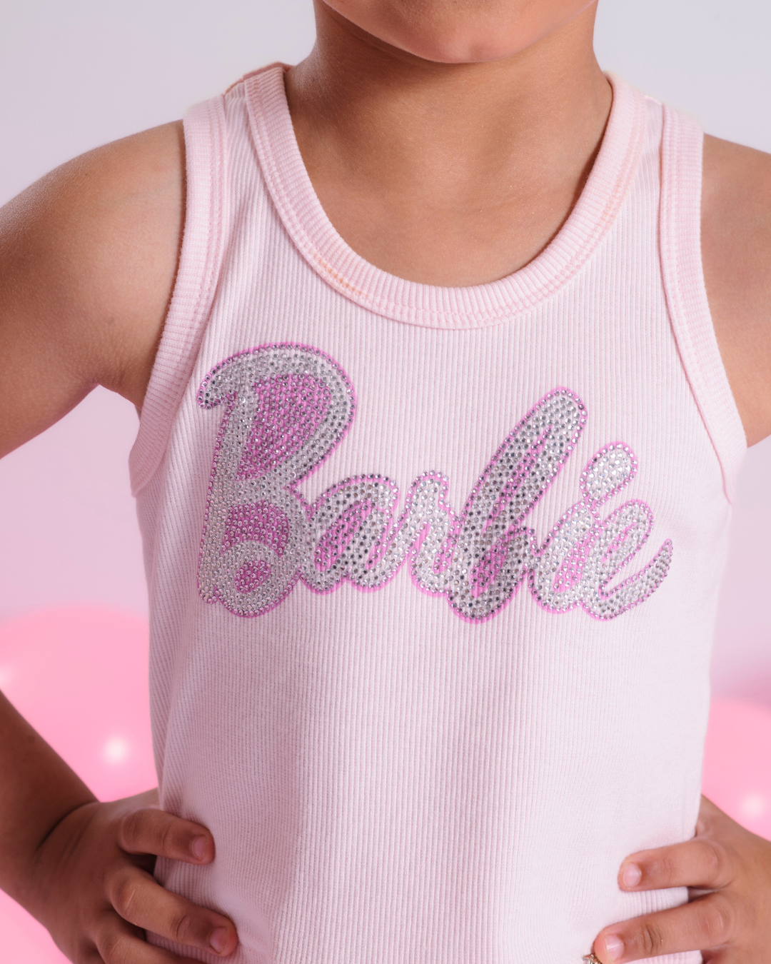 Regata Cropped Cristais - Barbie by Pituchinhus